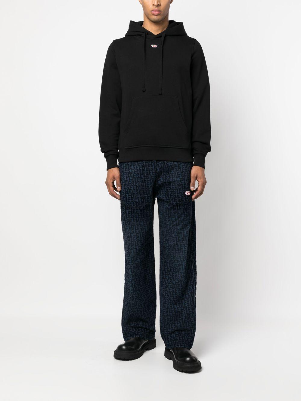 logo-patch detail hoodie Product Image