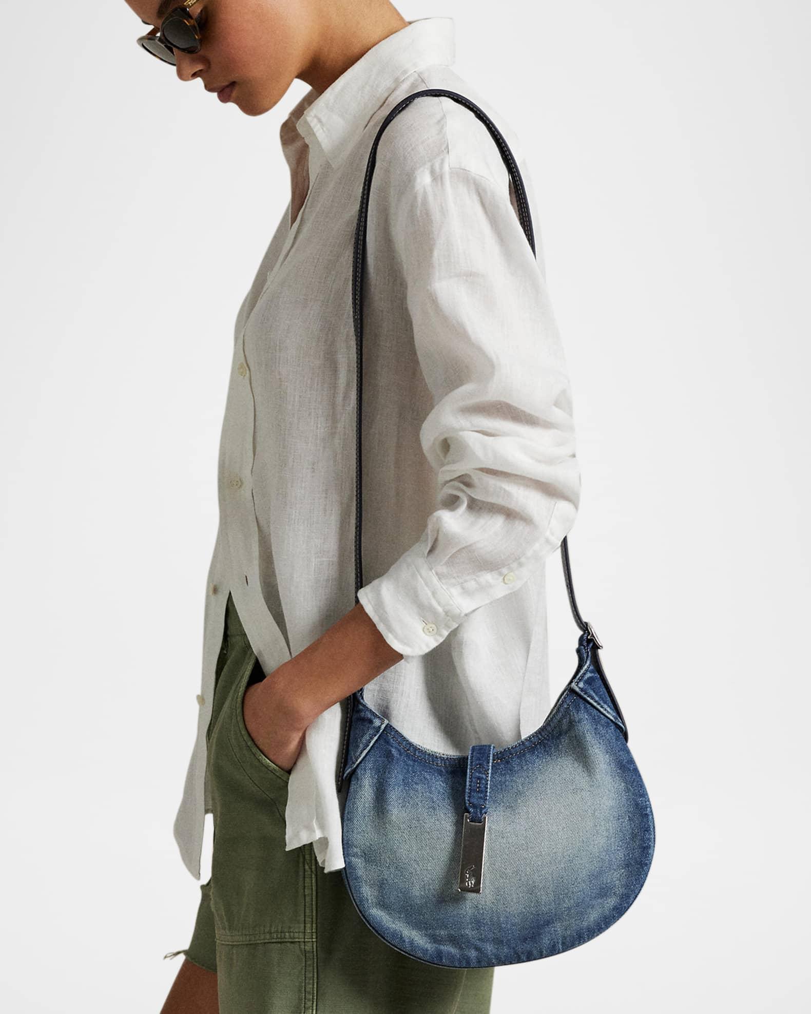 Polo ID Denim Shoulder Bag Product Image