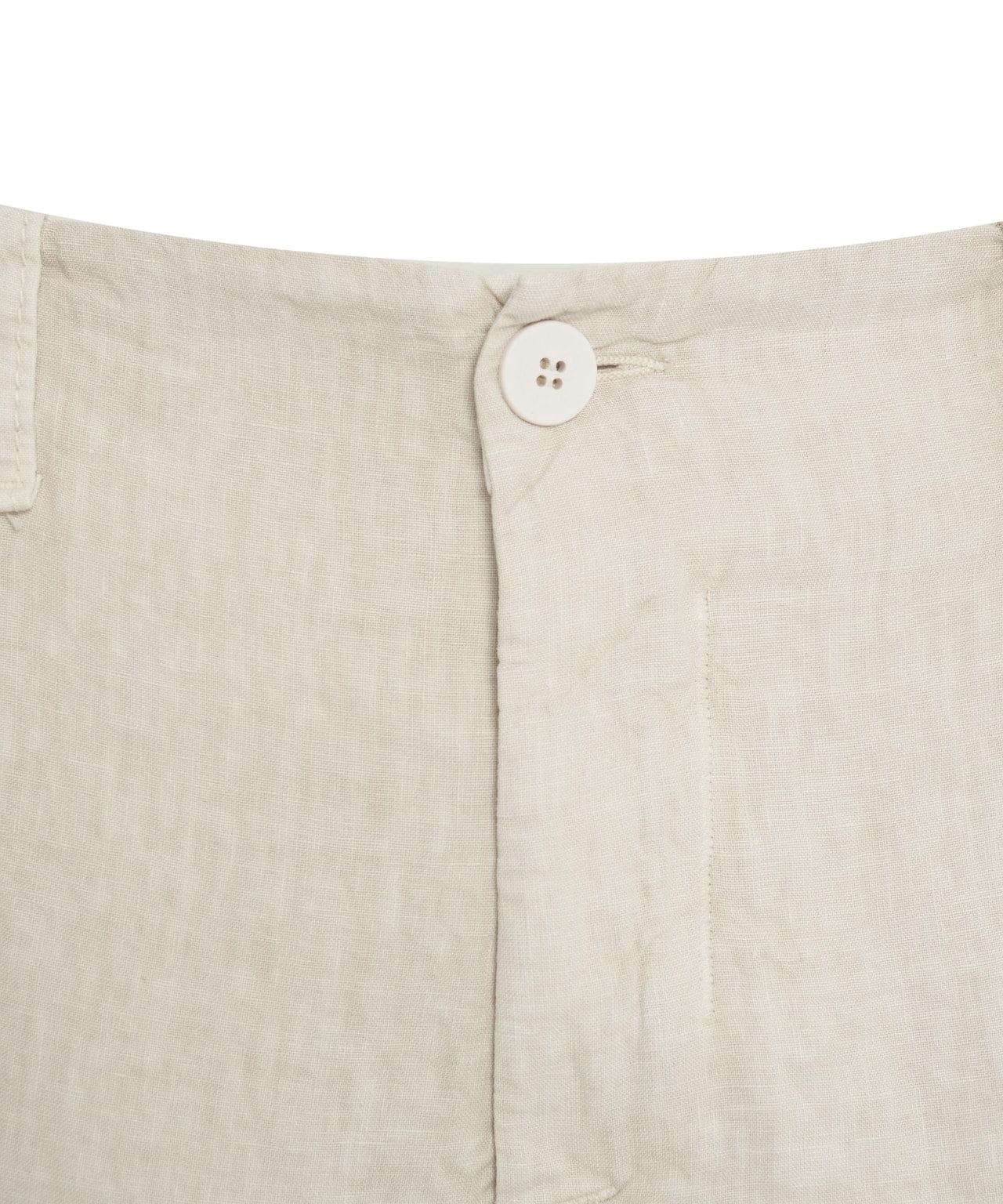 Wide leg linen trousers Product Image