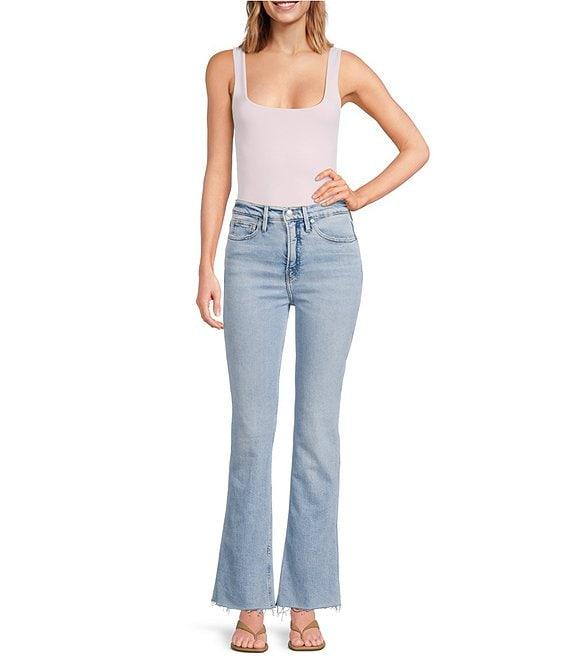 Good American Good Standard High Rise Kick Flare Jeans Product Image