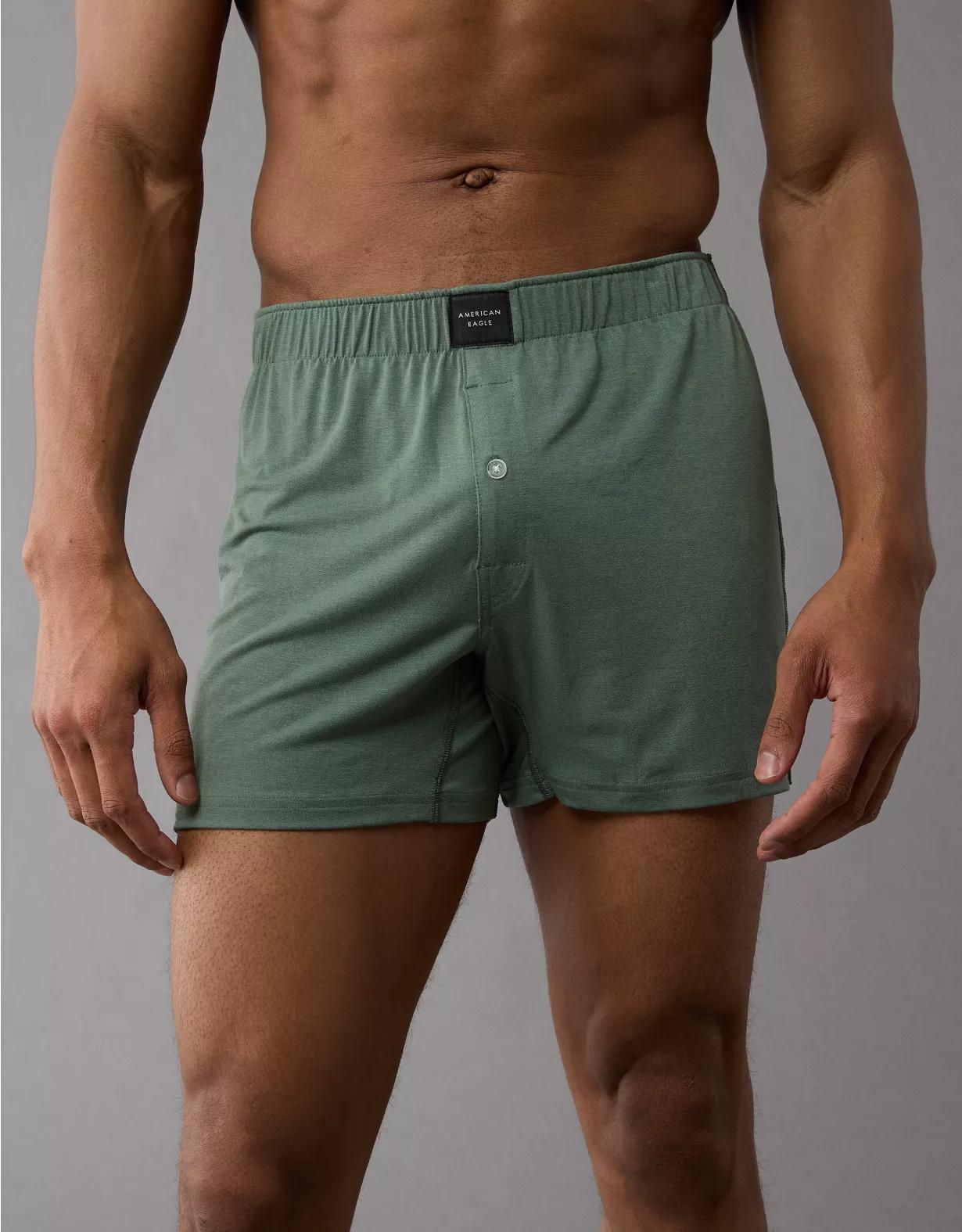 AEO Men's Slim Knit Ultra Soft Boxer Short Product Image