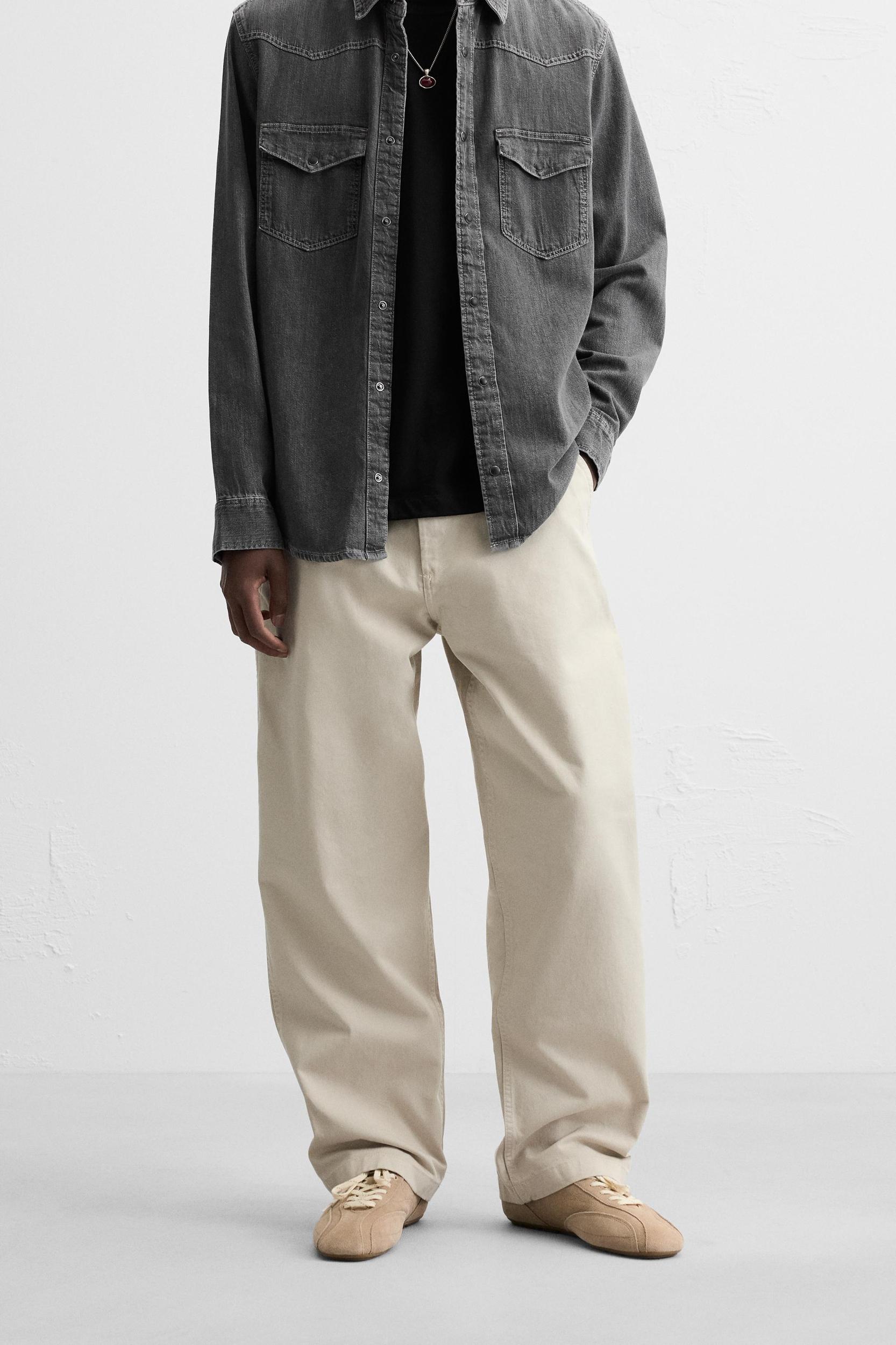 RELAXED FIT CHINO PANTS Product Image