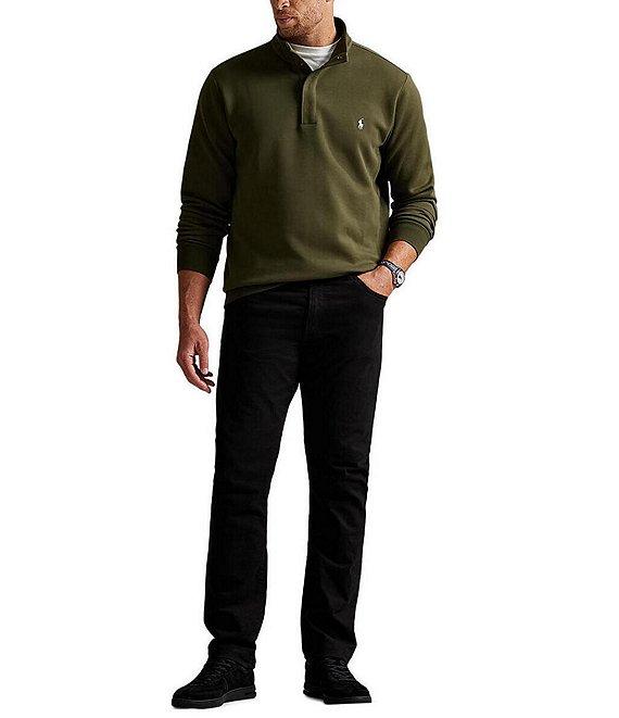 Polo Ralph Lauren Big & Tall Double-Knit Mockneck Pullover Product Image