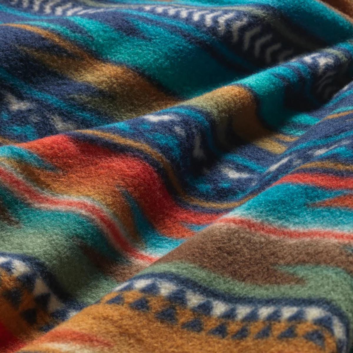 Reversible Thunderbird Denim Fleece Vest Product Image