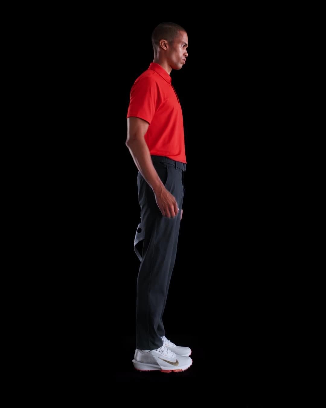 Nike Mens Tour Dri-FIT Solid Golf Polo | FZ7481-440 Product Image