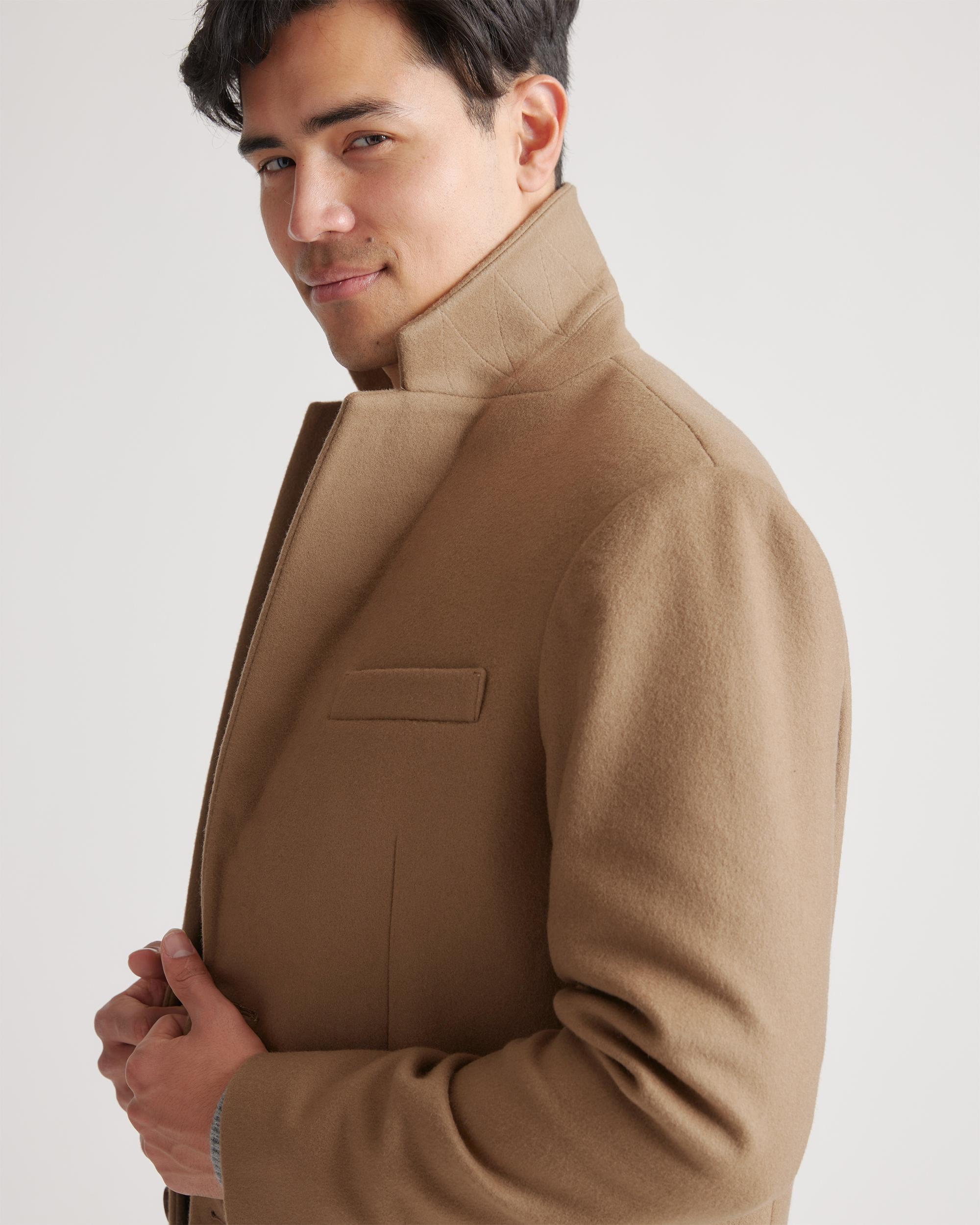 Quince | Men's Italian Wool Overcoat Wool/Nylon Product Image