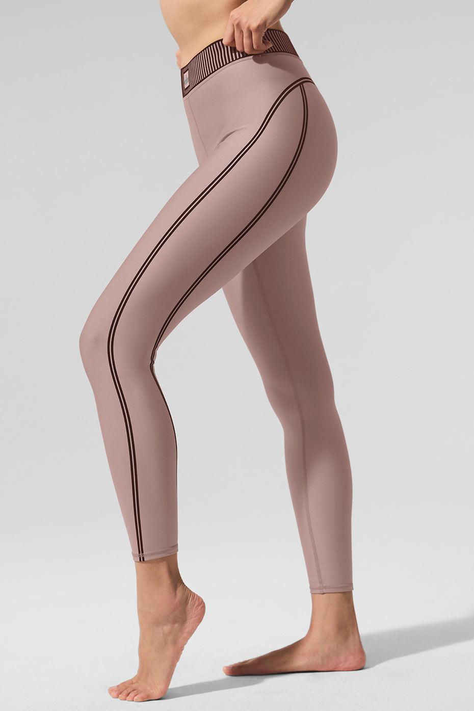 Airlift High-Waist 7/8 Line Up Legging - Taupe Female Product Image