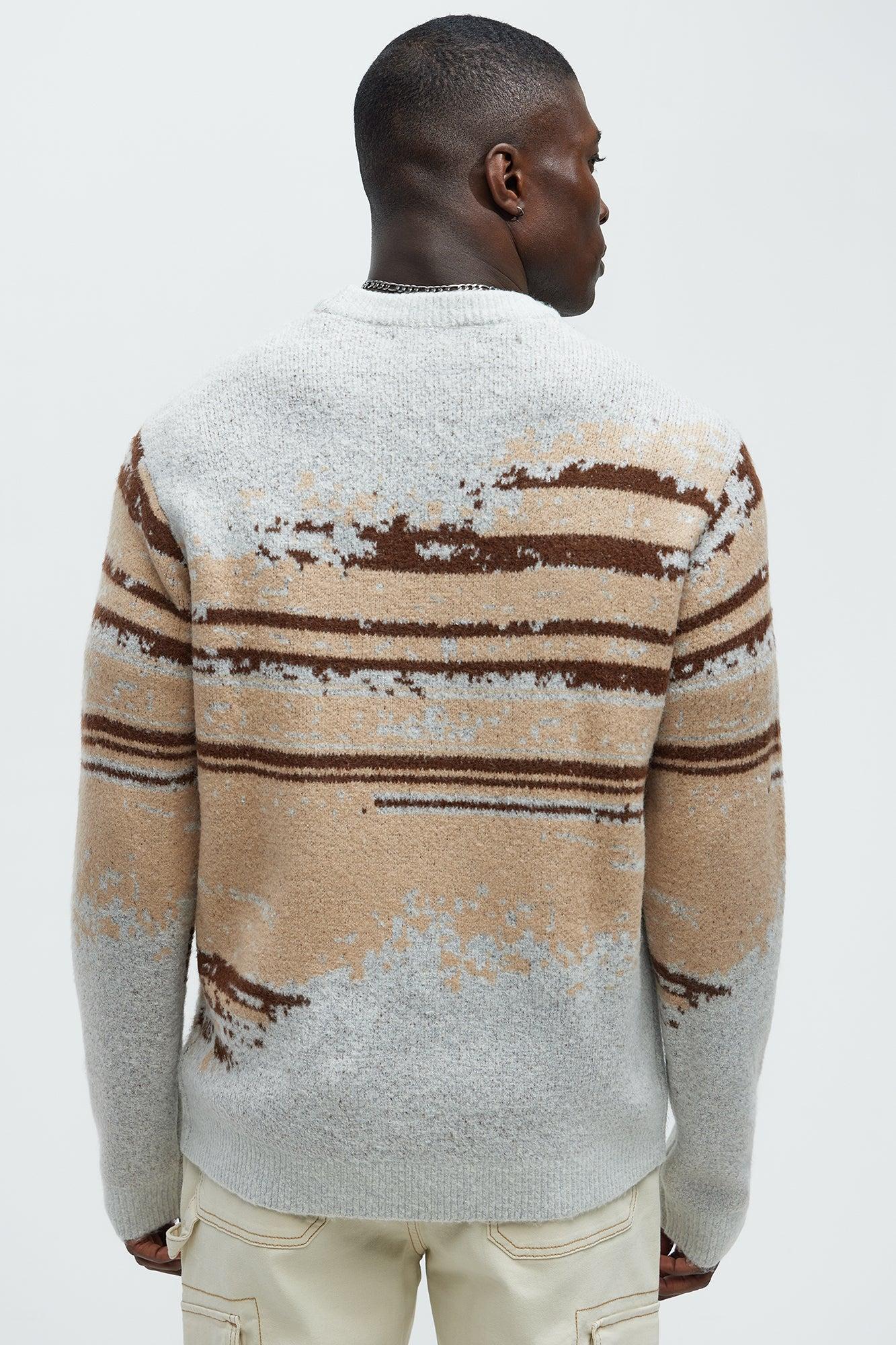 Smyth Crewneck Sweater - Grey/combo Product Image