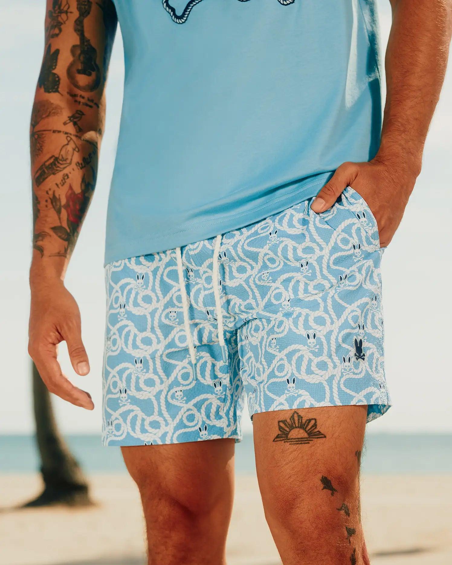 MENS CYRUS ALL OVER PRINT SWIM TRUNK - MB1000004 Male Product Image