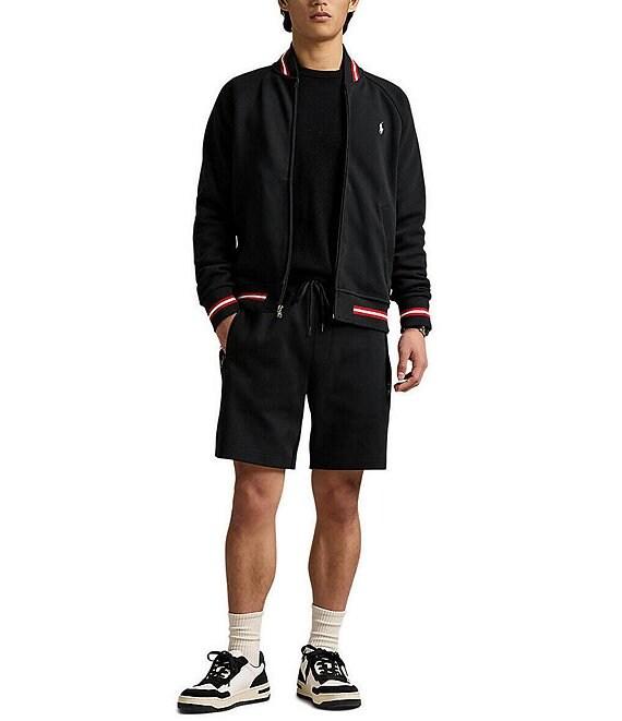 Polo Ralph Lauren RL Racing Stripe Double-Knit 7.5#double; Inseam Shorts Product Image