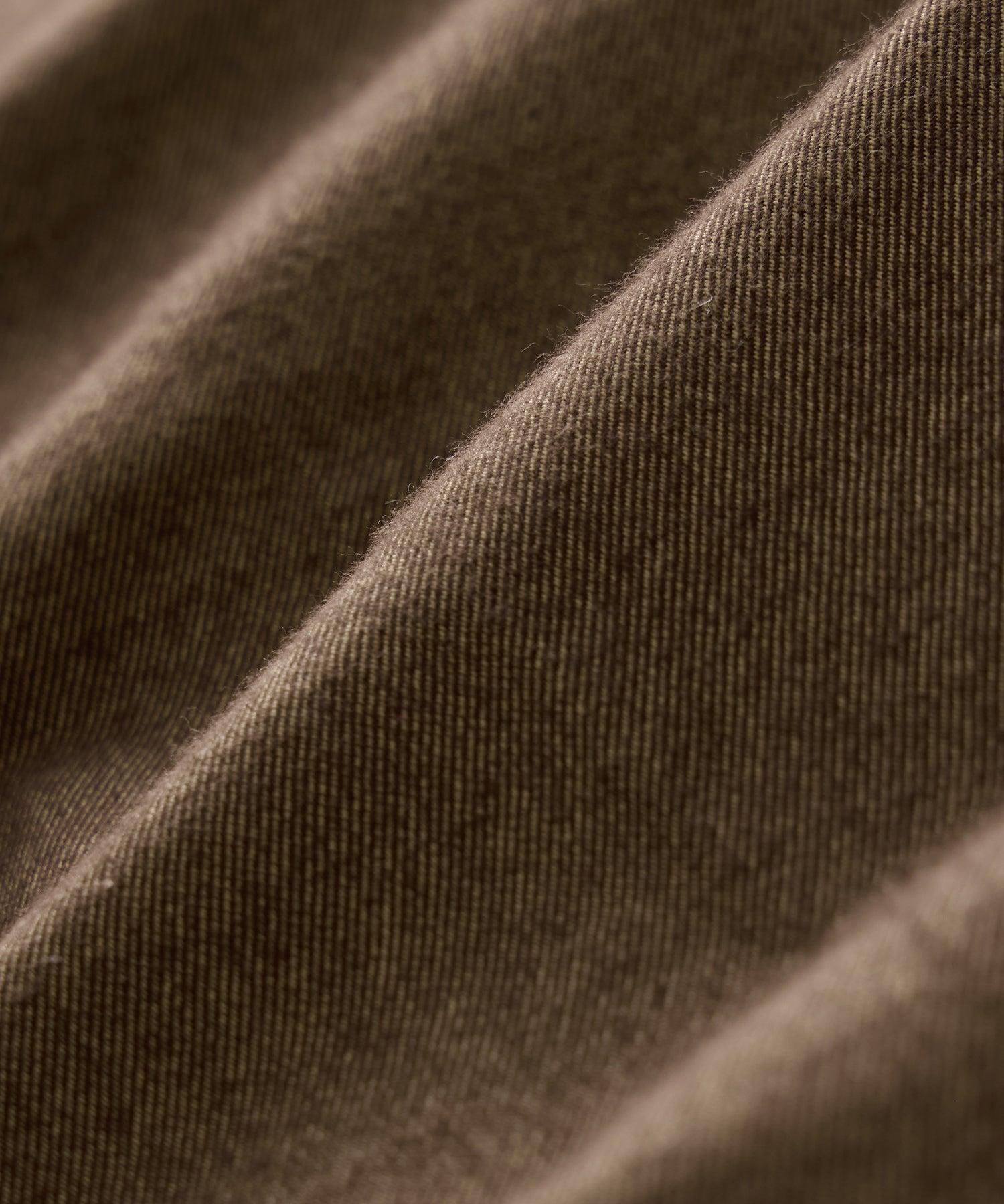 Italian Heathered Cotton Side Tab Trouser Product Image