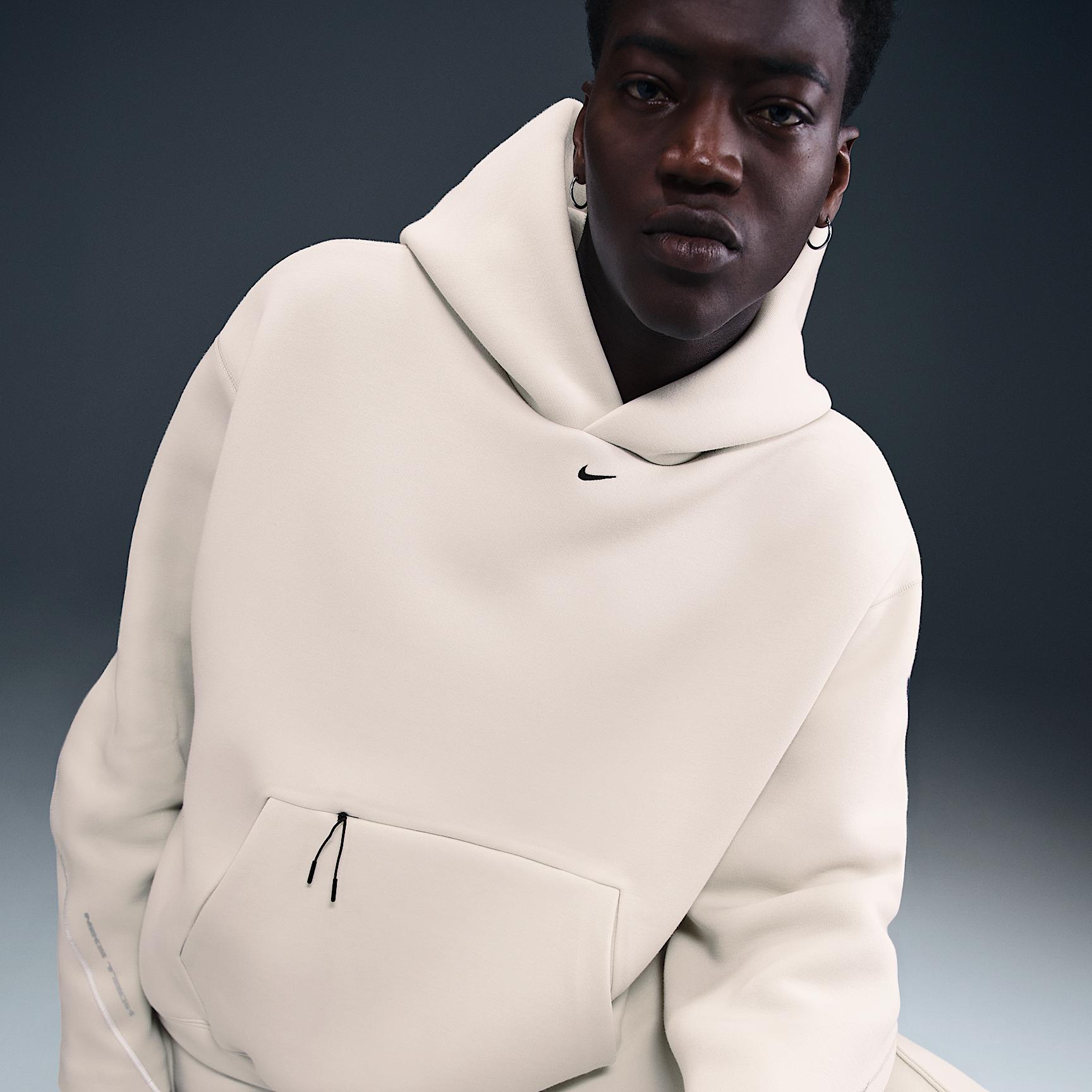 Nike Tech Men's Fleece Oversized Hoodie Product Image