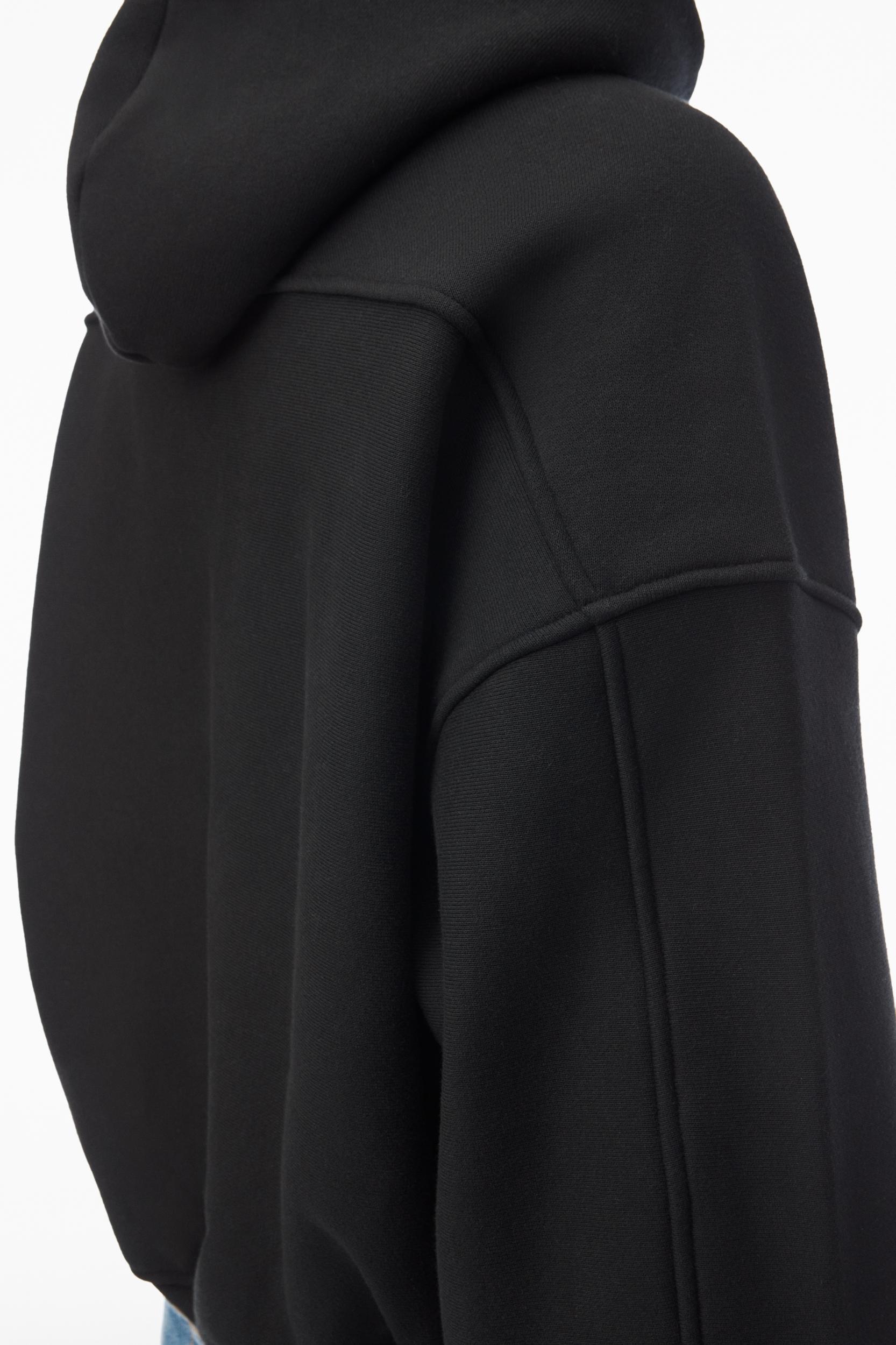 Star Zip Up Hoodie In Dense Fleece Product Image