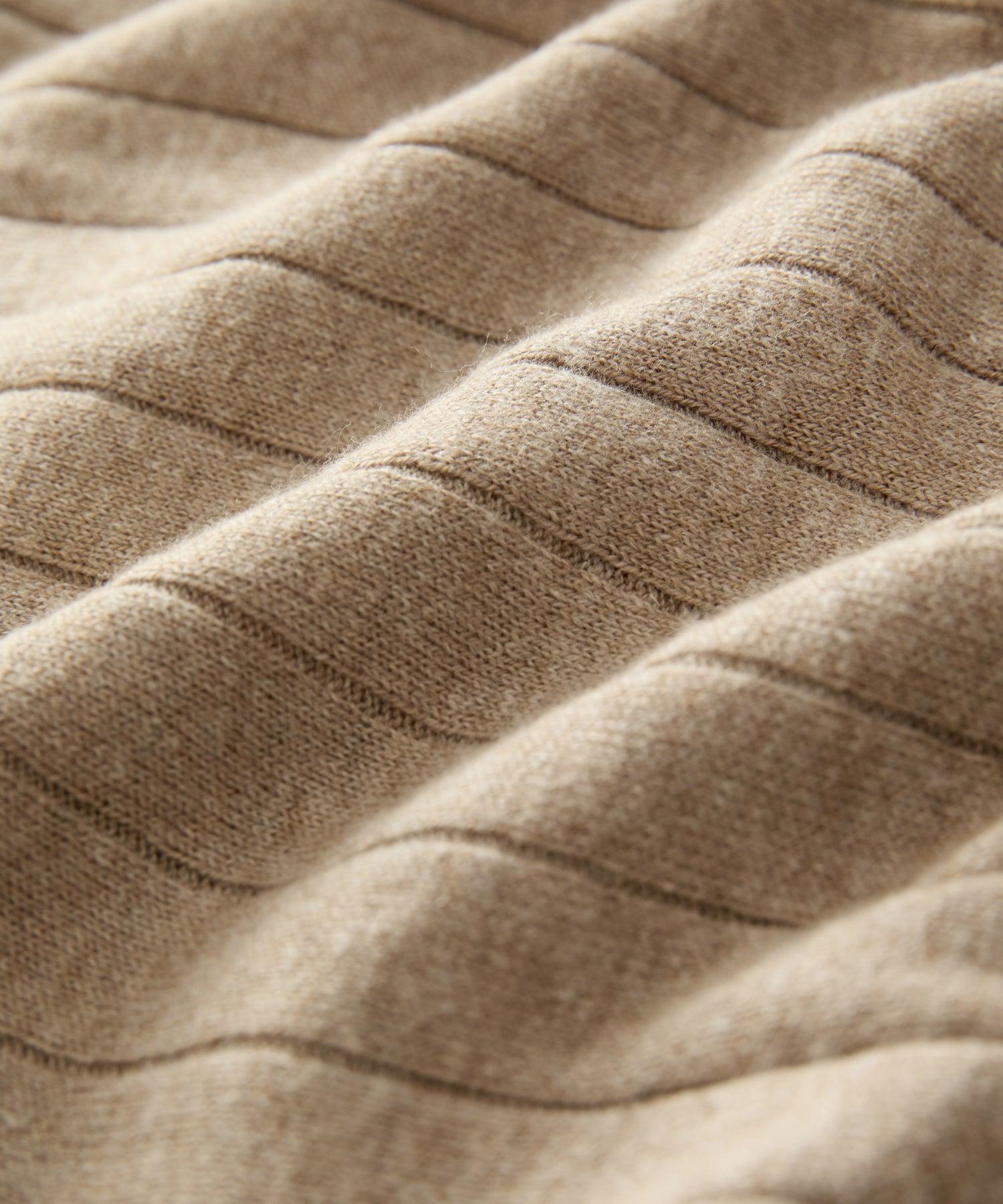 Lightweight Linen-Cotton Crewneck Sweater Product Image