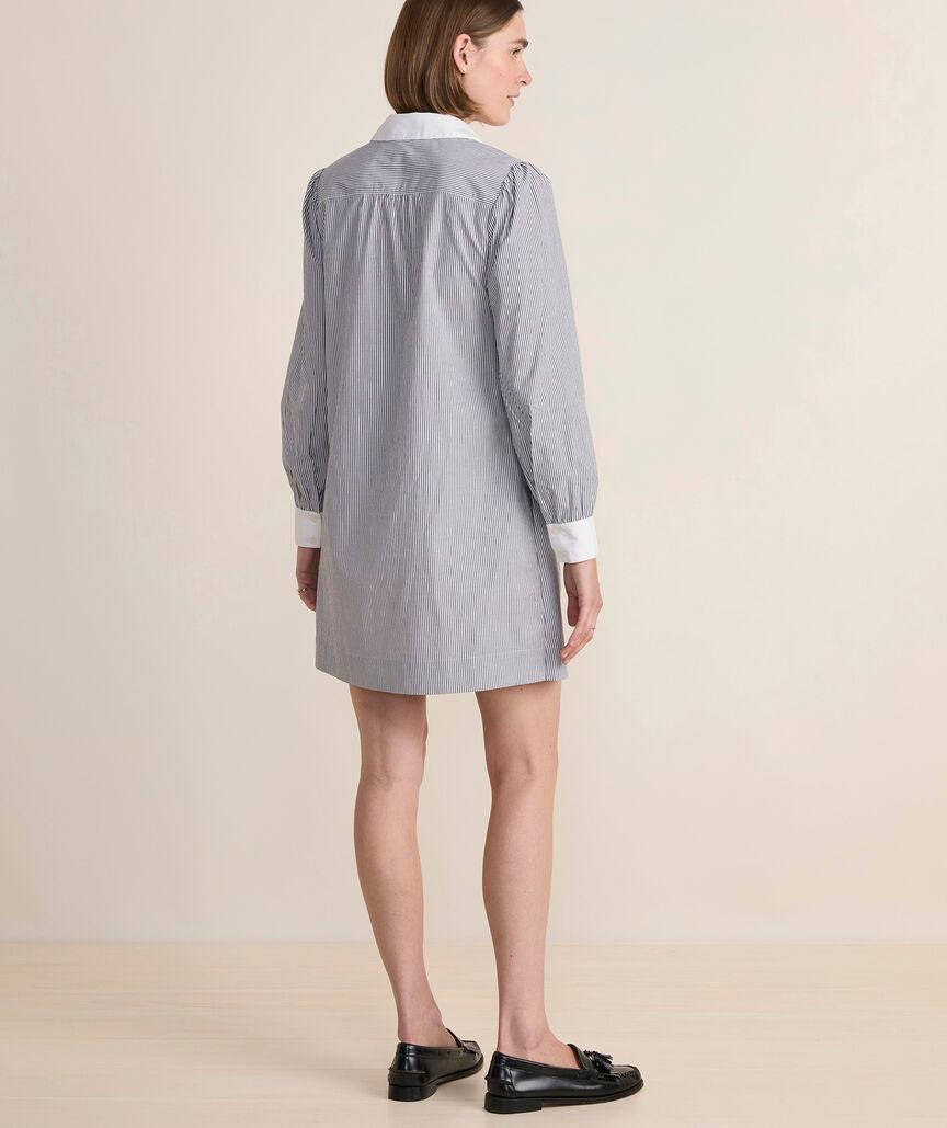 Poplin Popover Dress Product Image