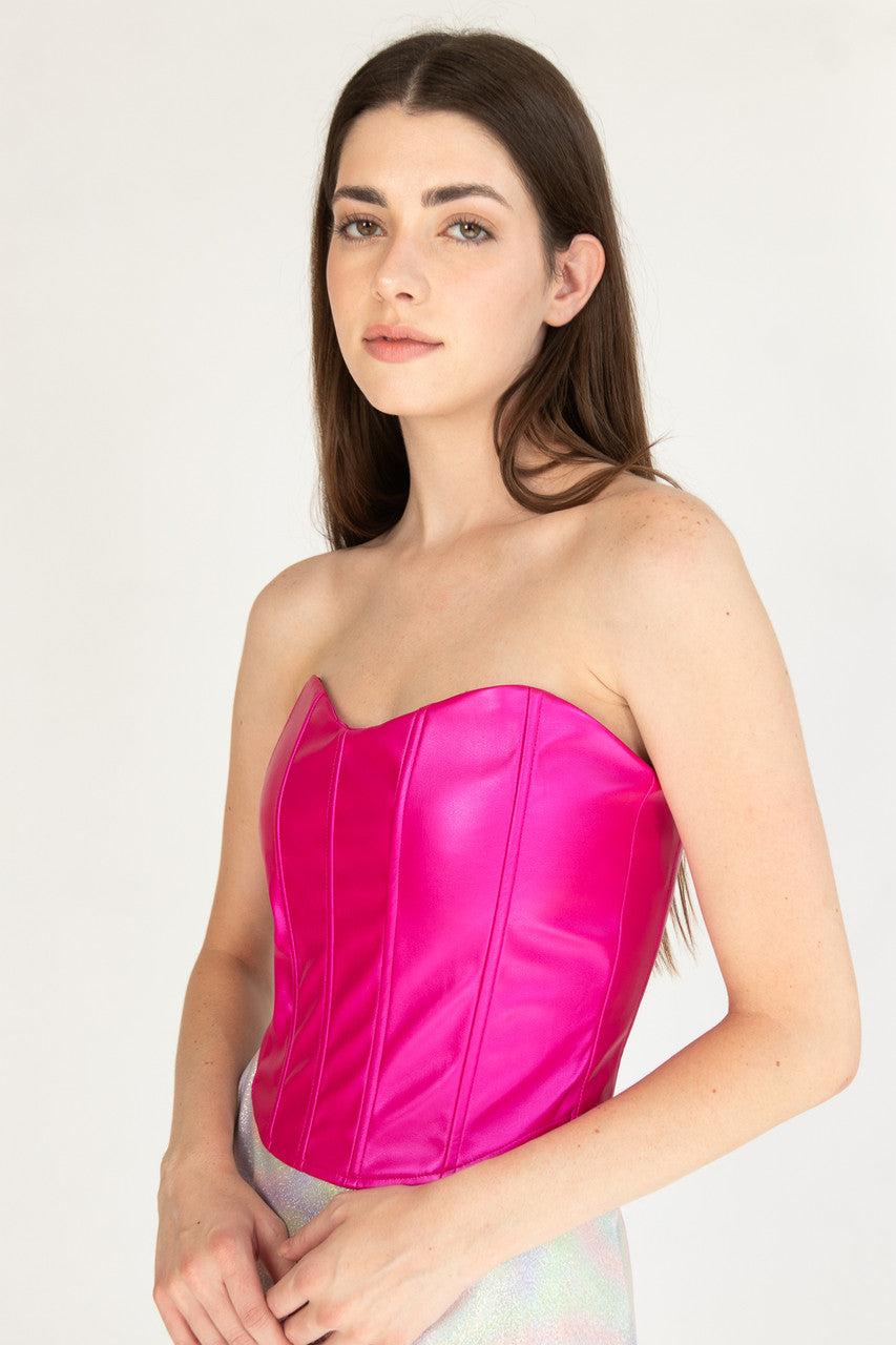 Strapless Metallic Bodice Product Image