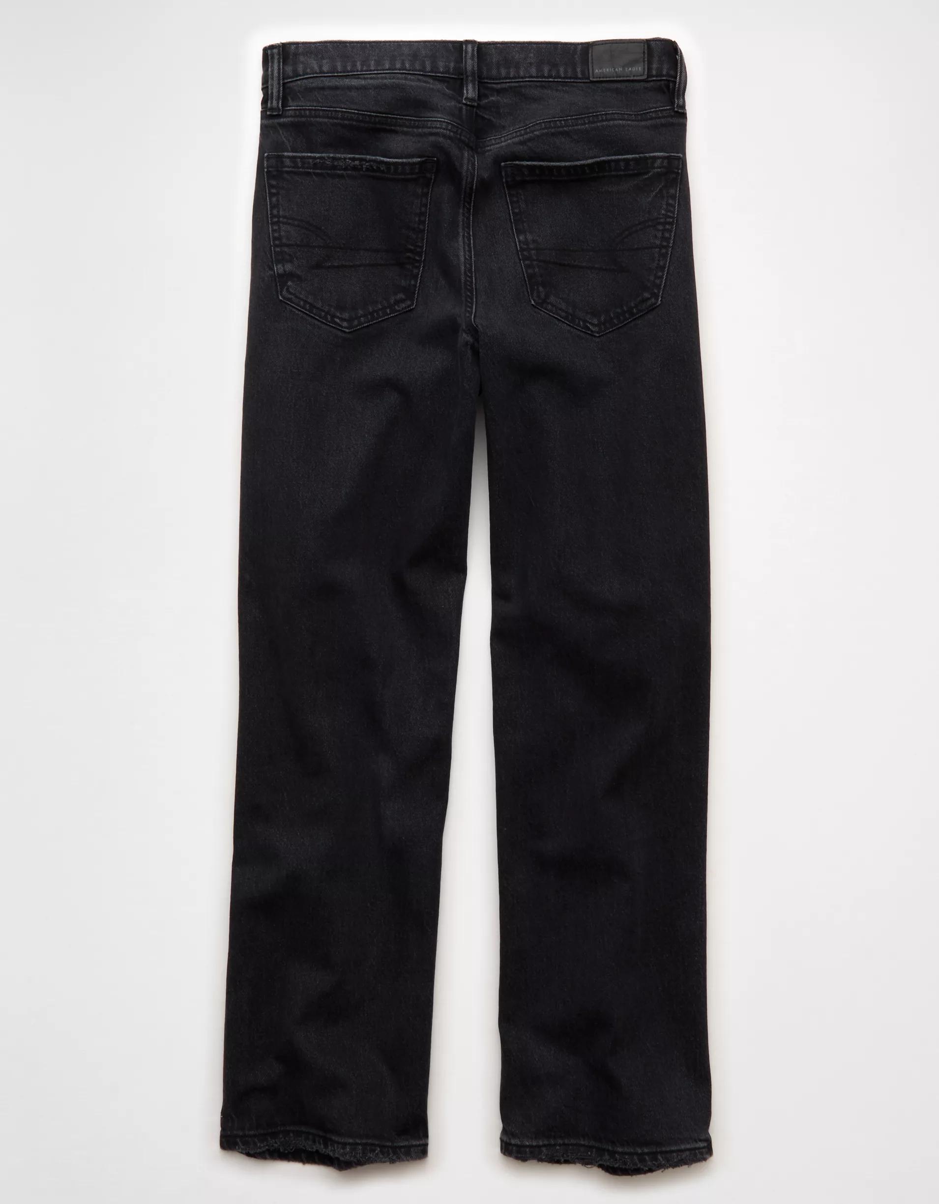 AE Stretch High-Waisted Stovepipe Jean Product Image