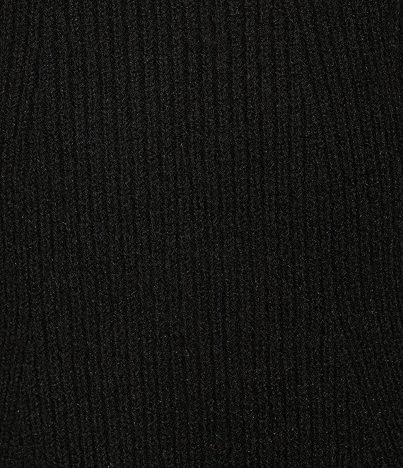 Gianni Bini Matilda Wool Blend Knit Ribbed Scoop Neck Bodycon Tank Mini Dress Product Image