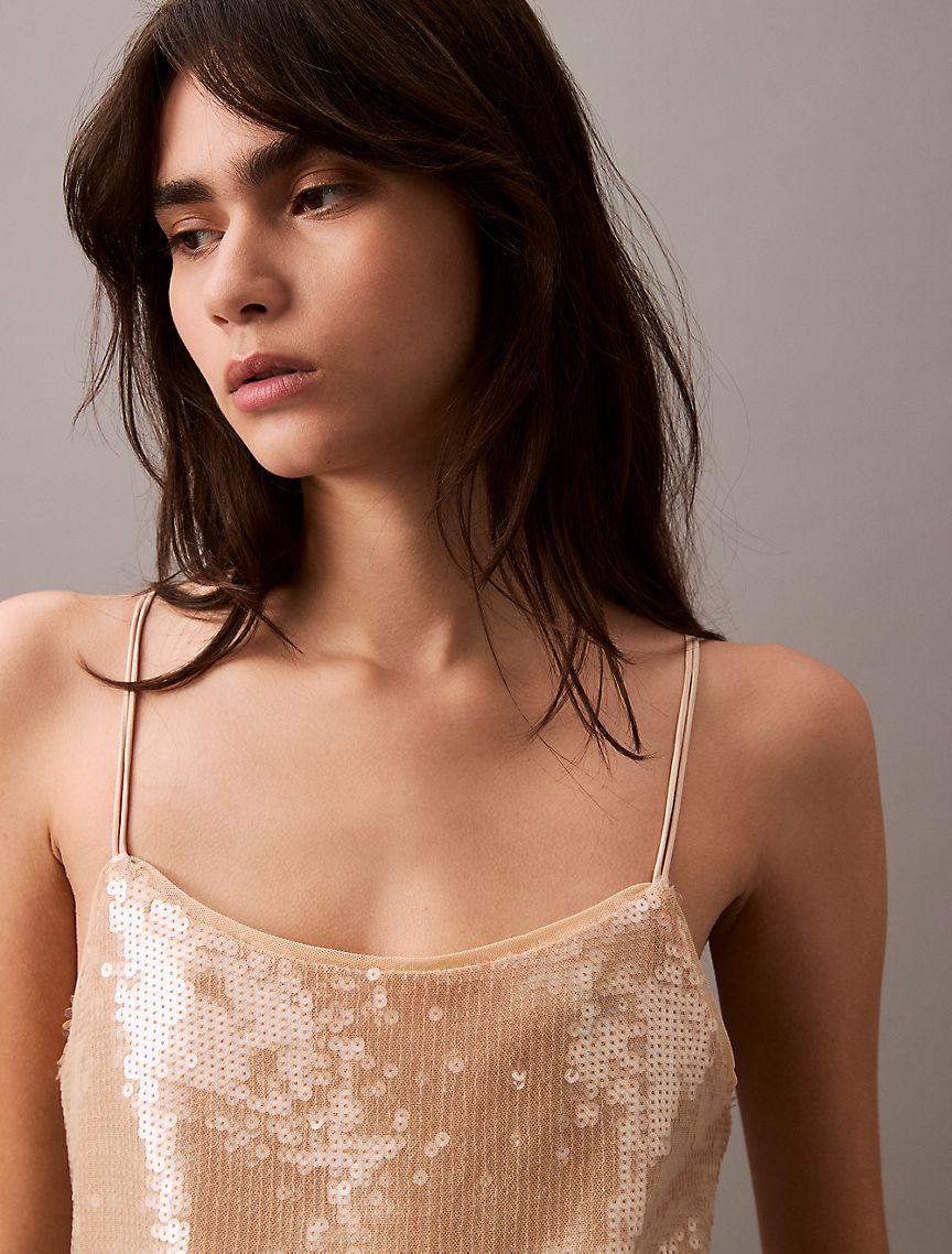 Sequin Mini Dress Product Image