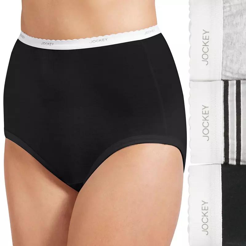 Women's Jockey® Classics 3-Pack Brief Panty Set 9482,  Product Image
