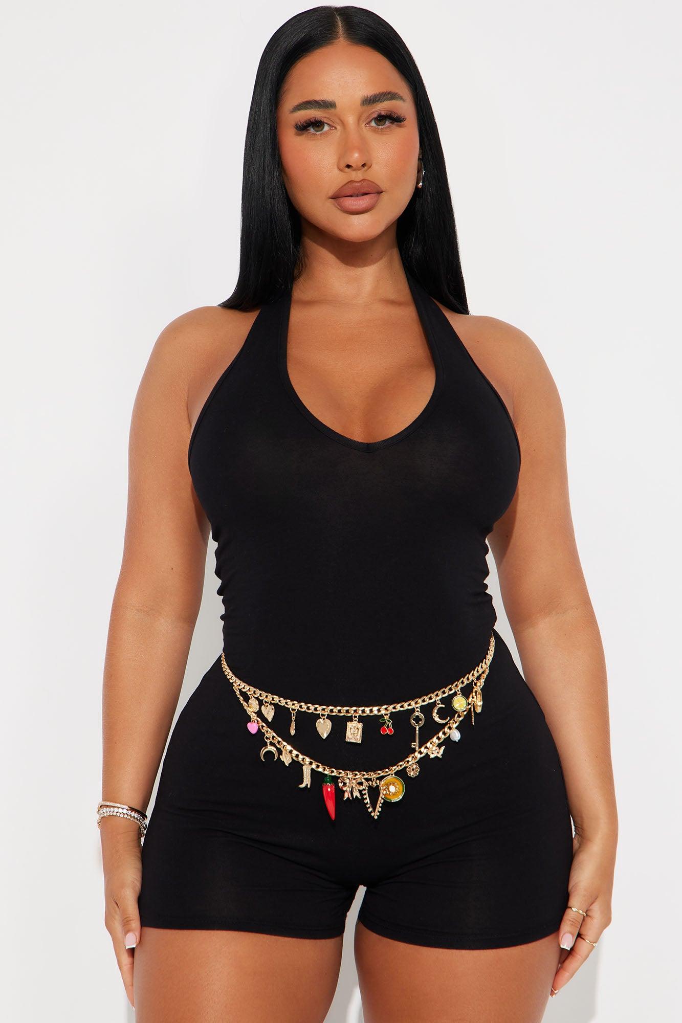 Charming One Chain Belt - Gold/combo Product Image