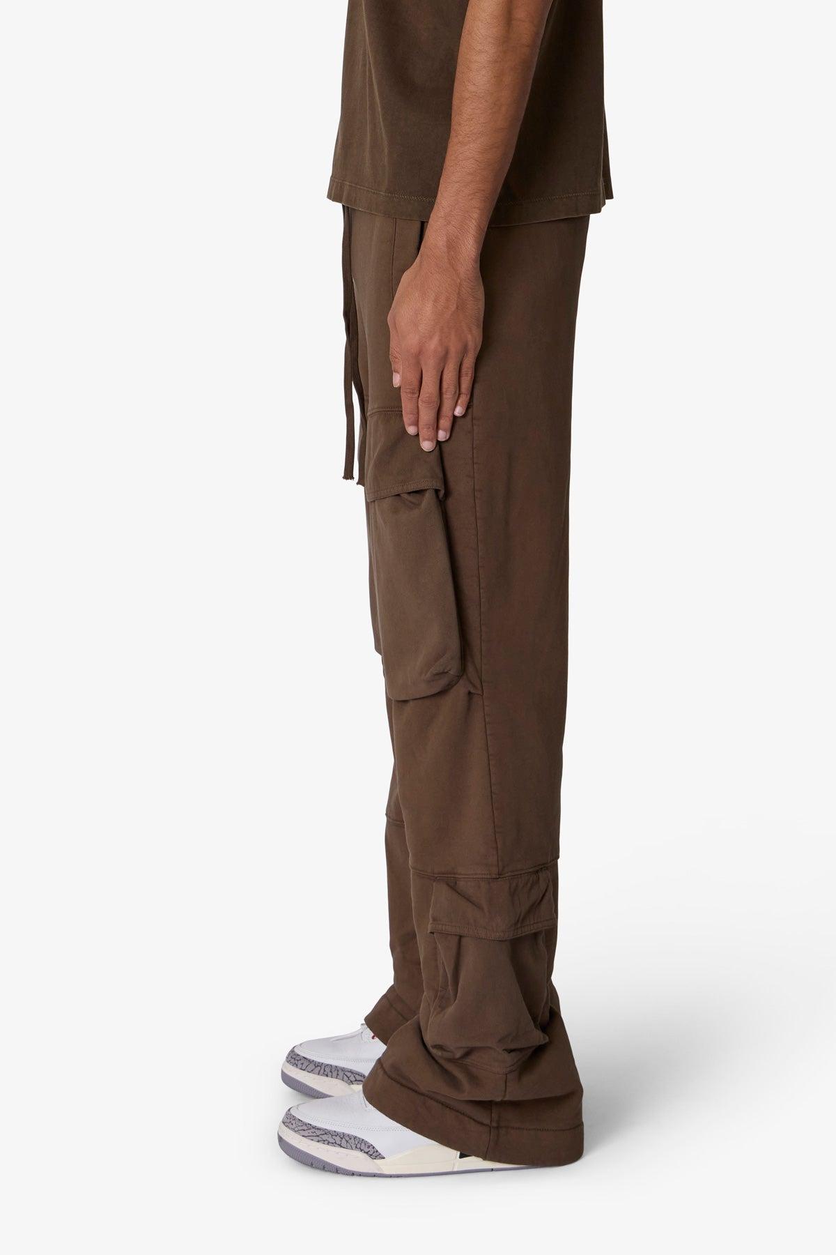 Front Cargo Sweatpants - Olive Product Image