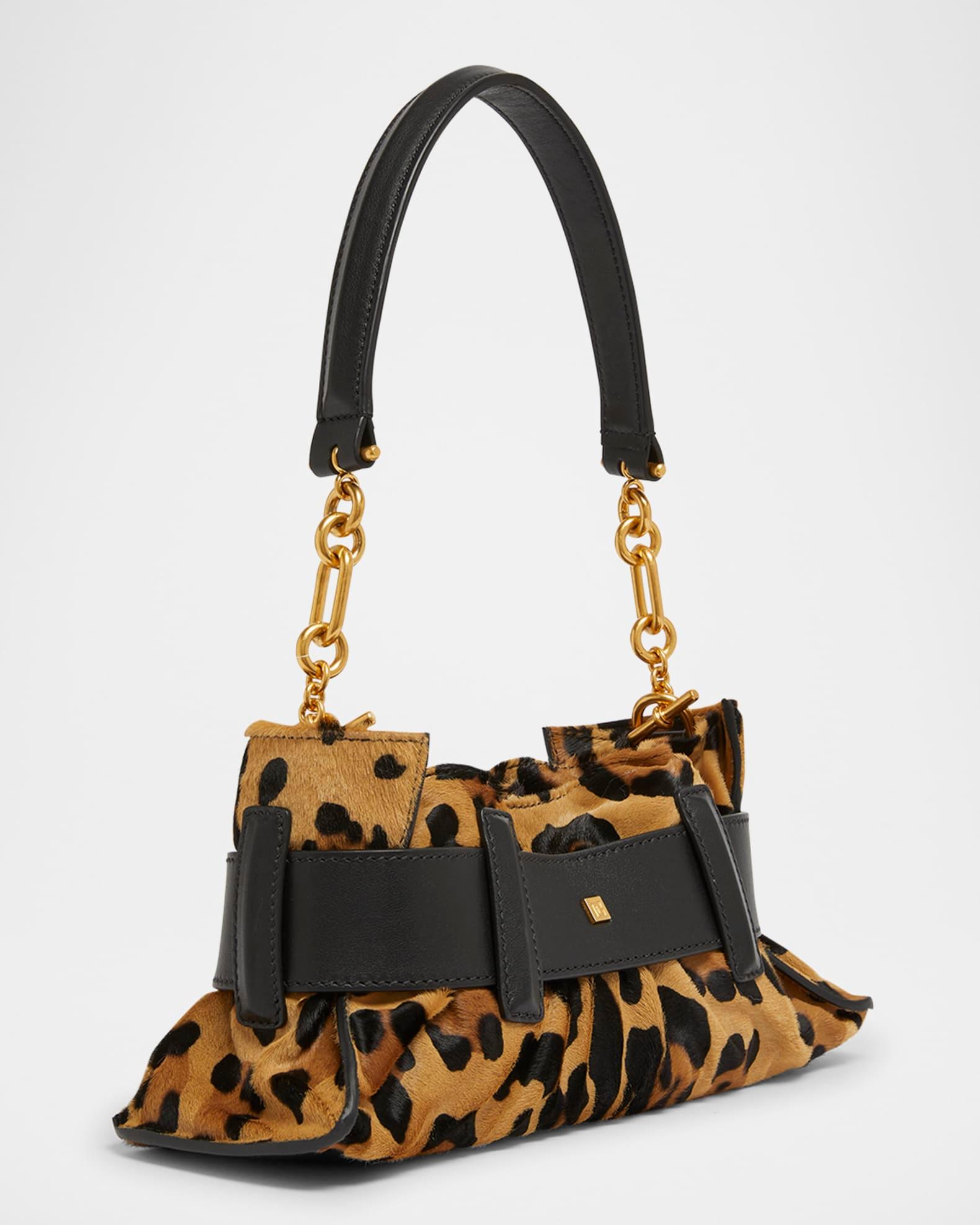 Anthem Mini Leopard Shoulder Bag in Calf Hair Product Image