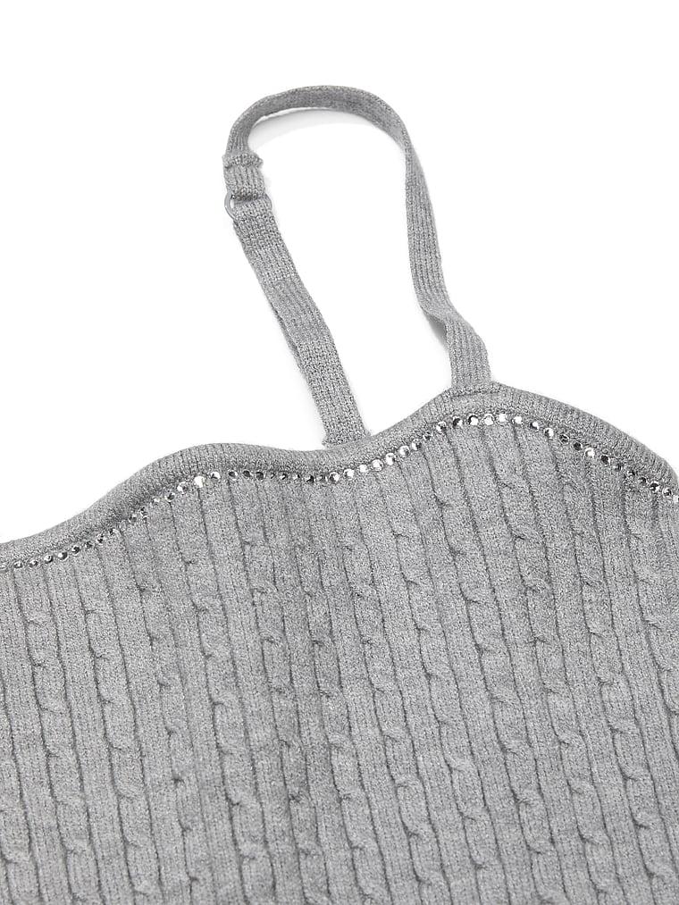 Luxe Cable-Knit Shine Bodysuit Product Image