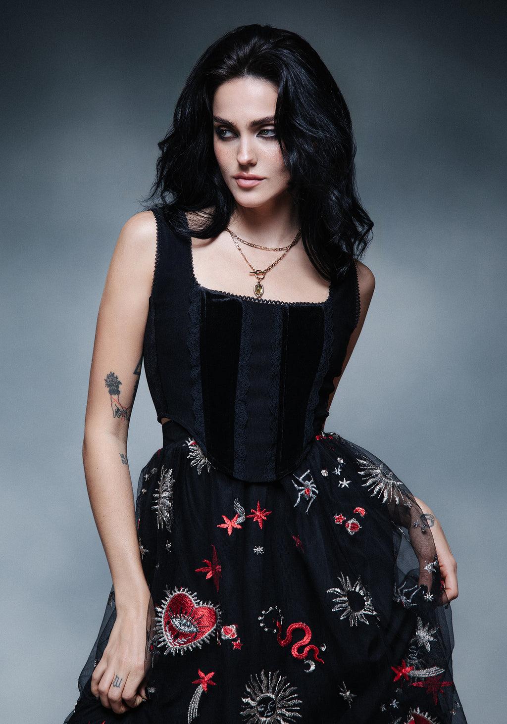 Ravenna Lace Corset Top Product Image