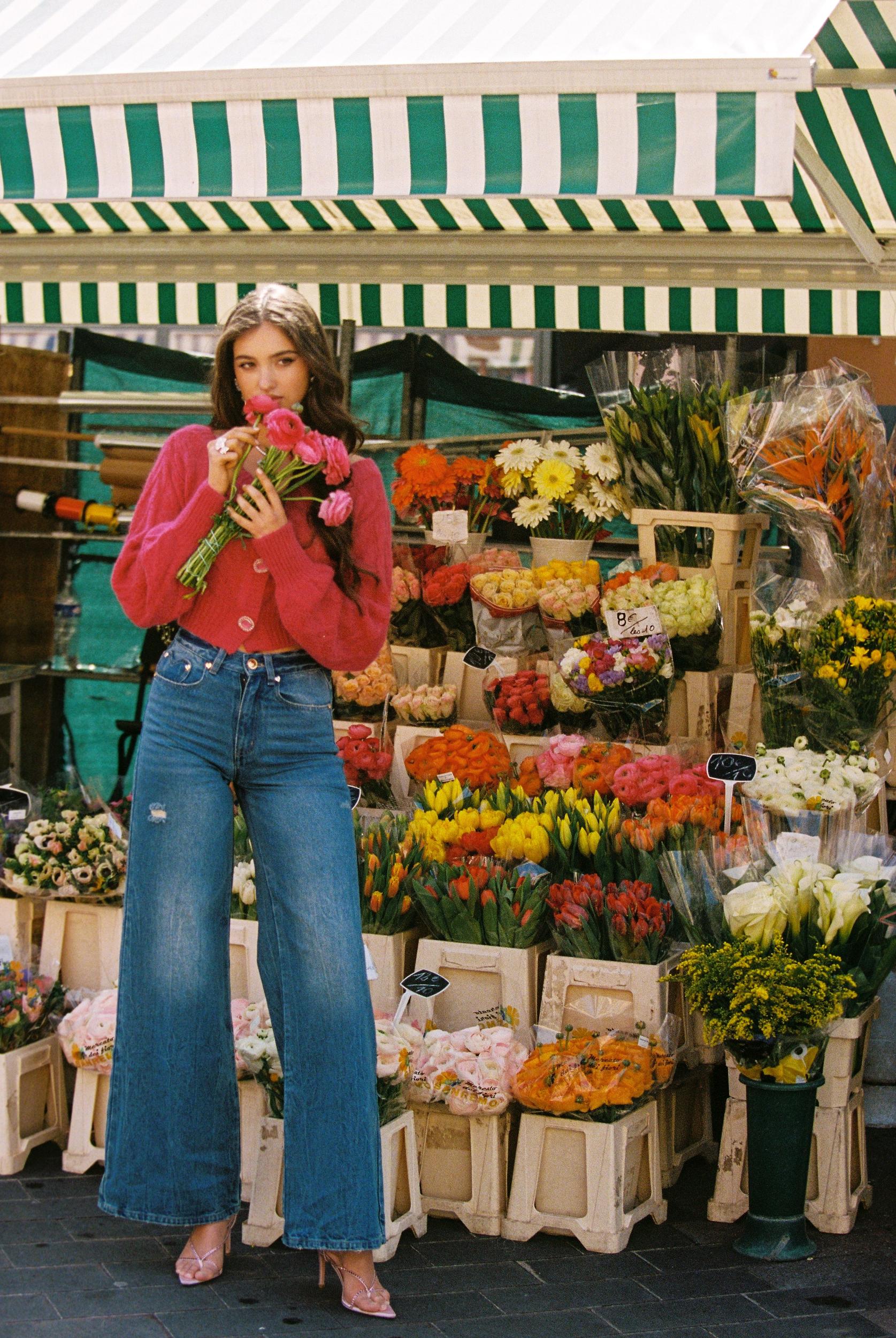 Jamie Heart Wide-Leg Jeans (Final Sale) Product Image