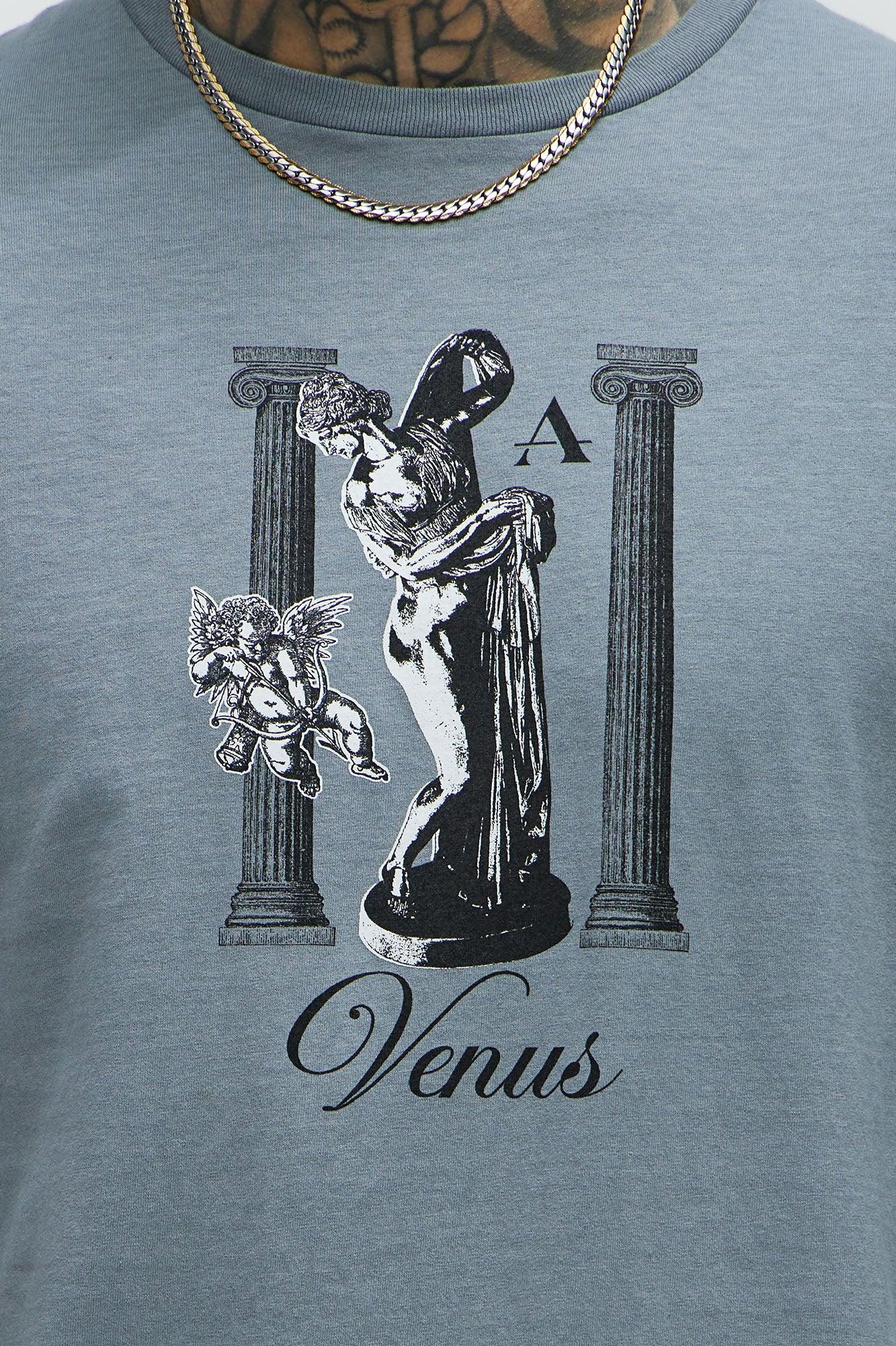 Venus Short Sleeve Tee - Grey Product Image