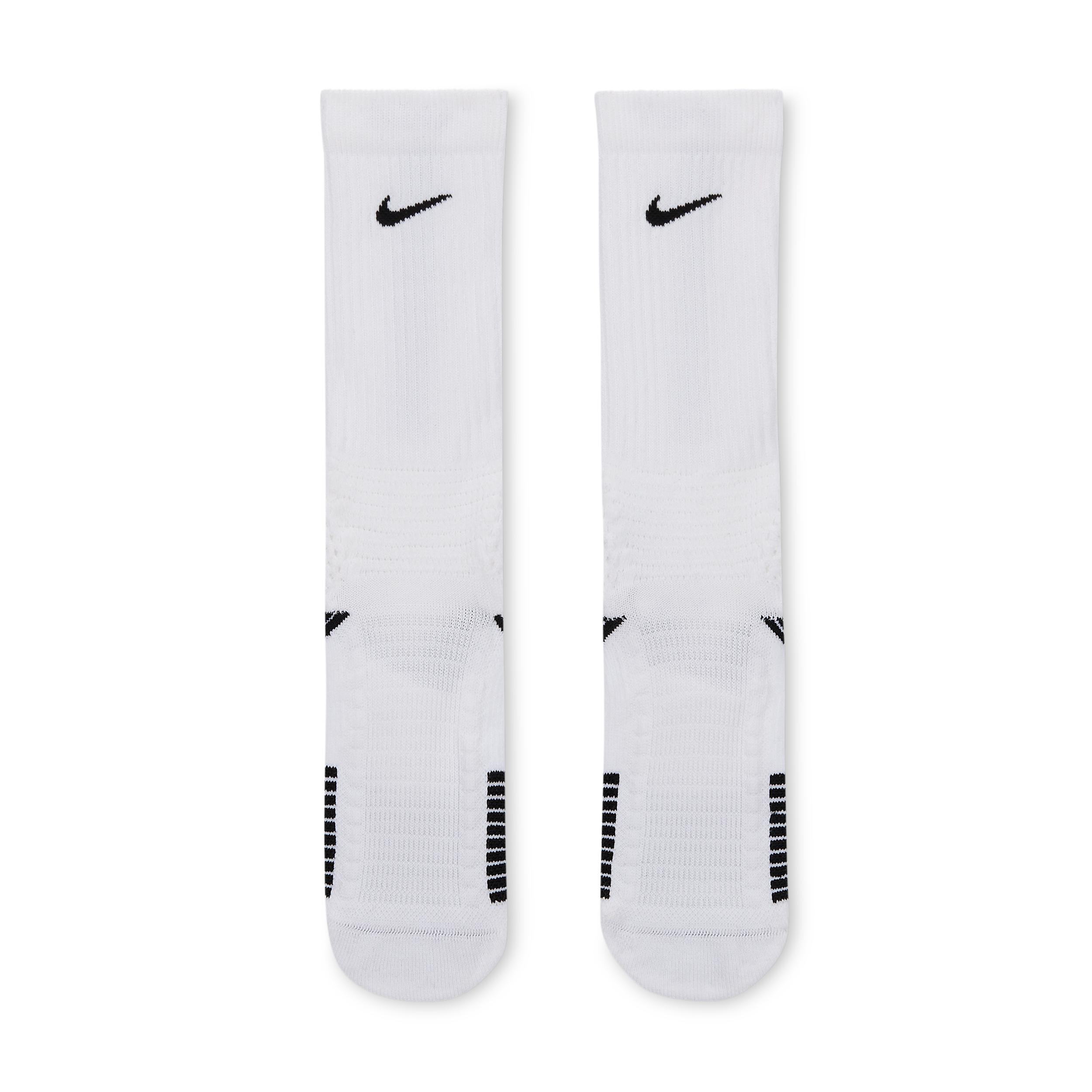 Nike Unisex Elite 2.0 Cushioned Crew Socks (1 Pair) | HM0285-100 Product Image
