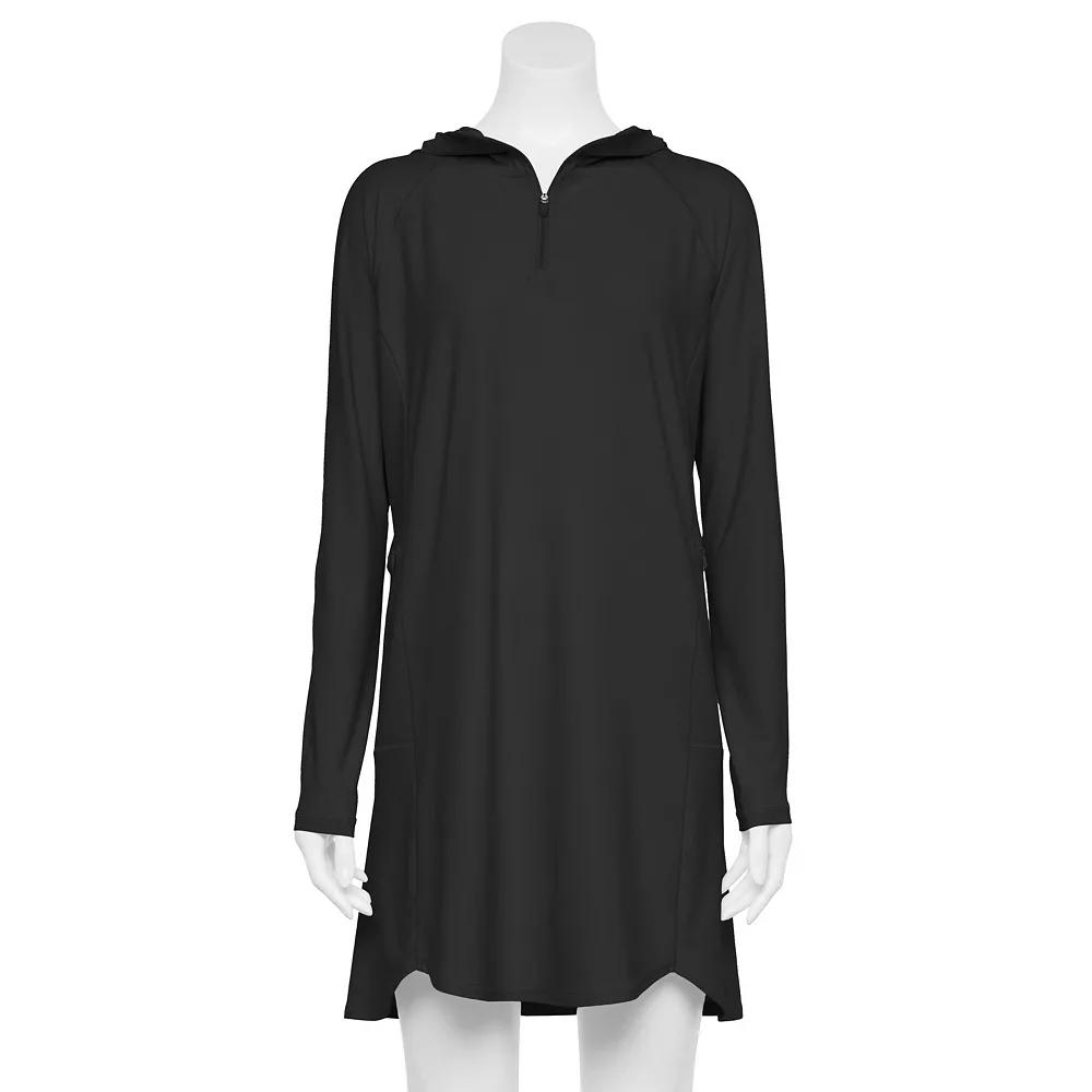 Women's Tek Gear® Ultrastretch Sun Gear Dress, Size: XS, Mineral Black Product Image