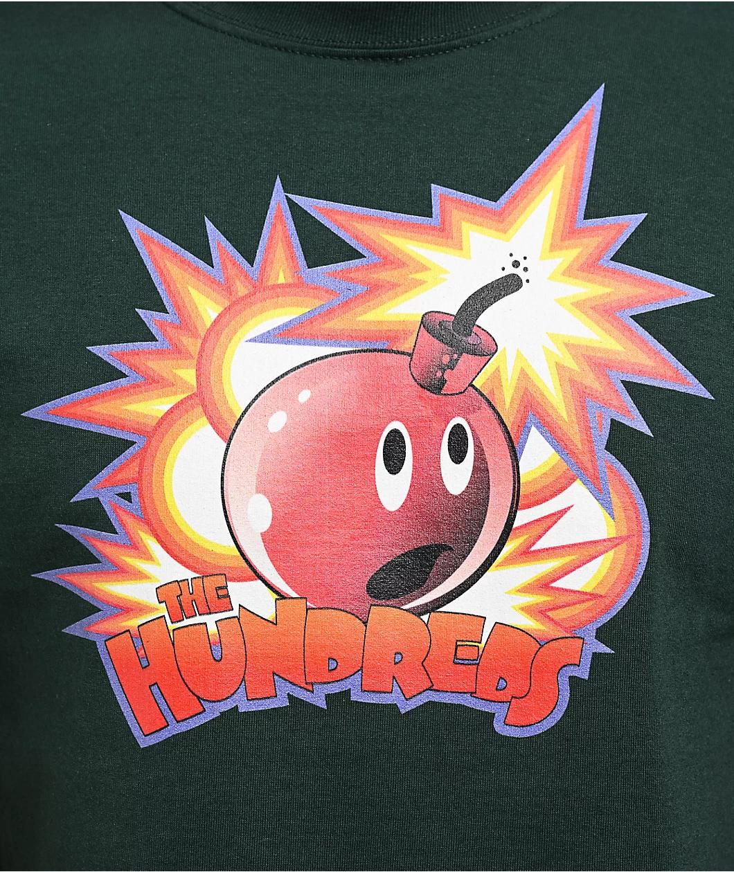 Adam Bomb The Hundreds Candy Boom Green T-Shirt Product Image