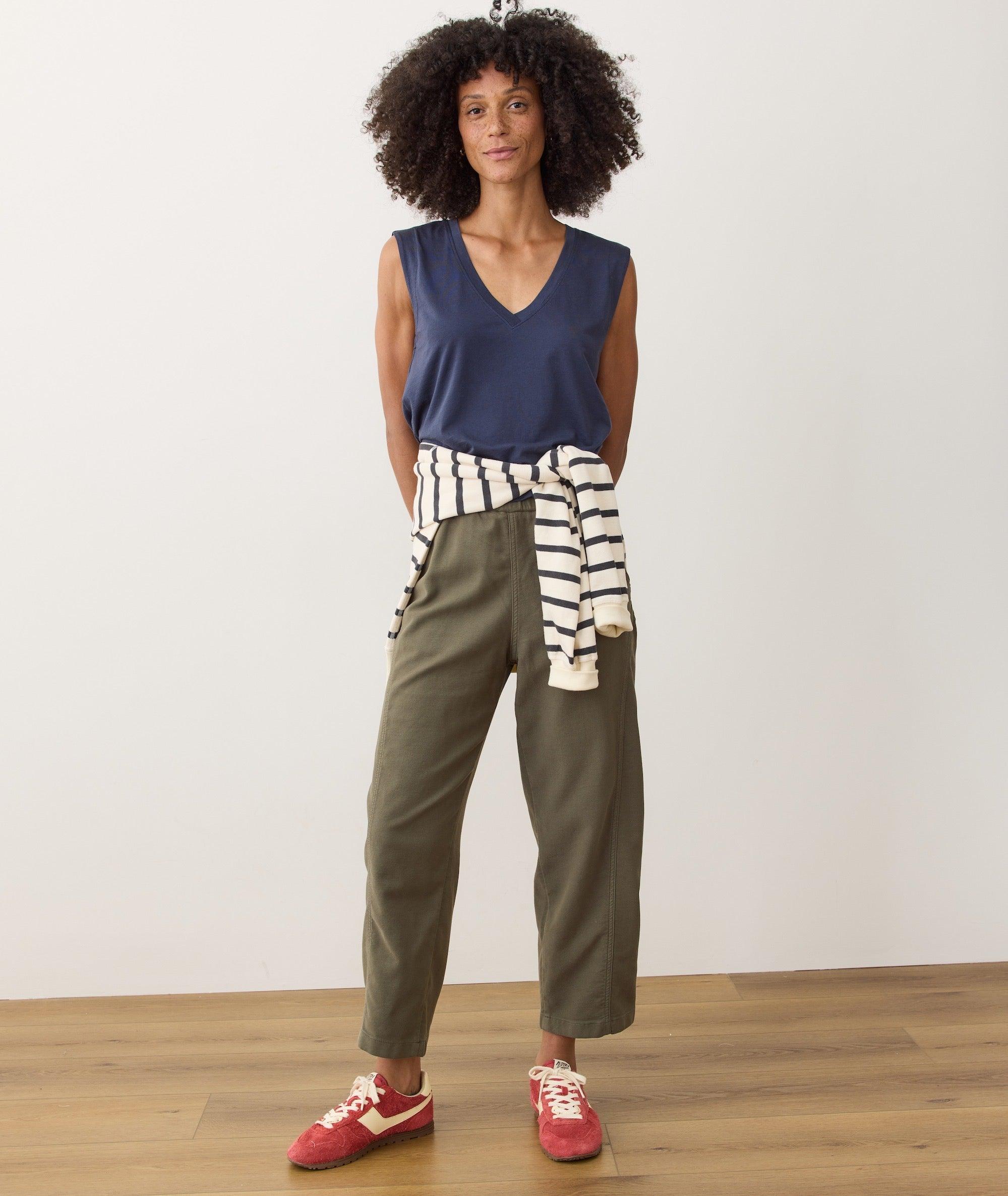 Pima Tissue V-Neck Tank Product Image