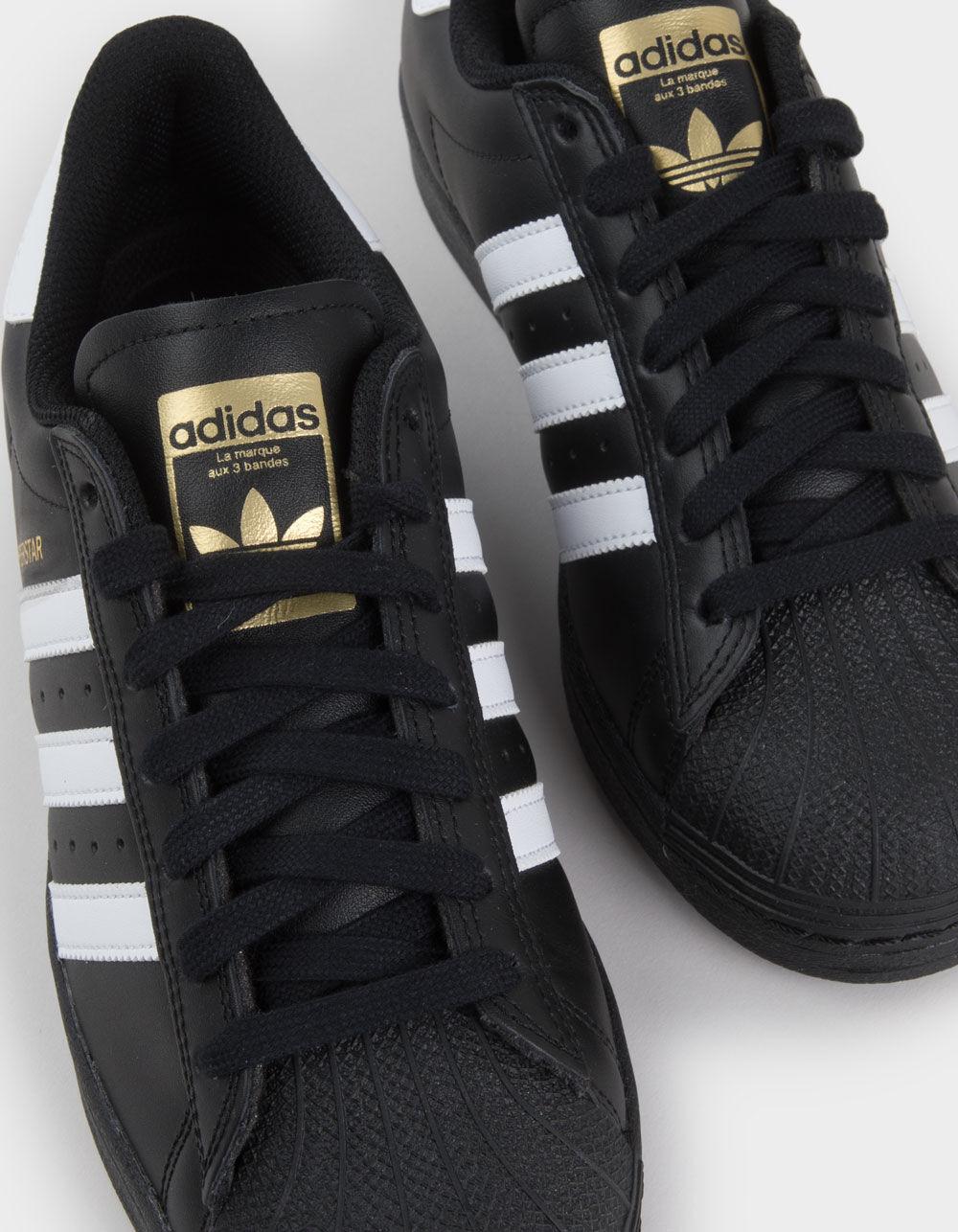 ADIDAS Superstar ADV Shoes - BLACK/WHITE Product Image