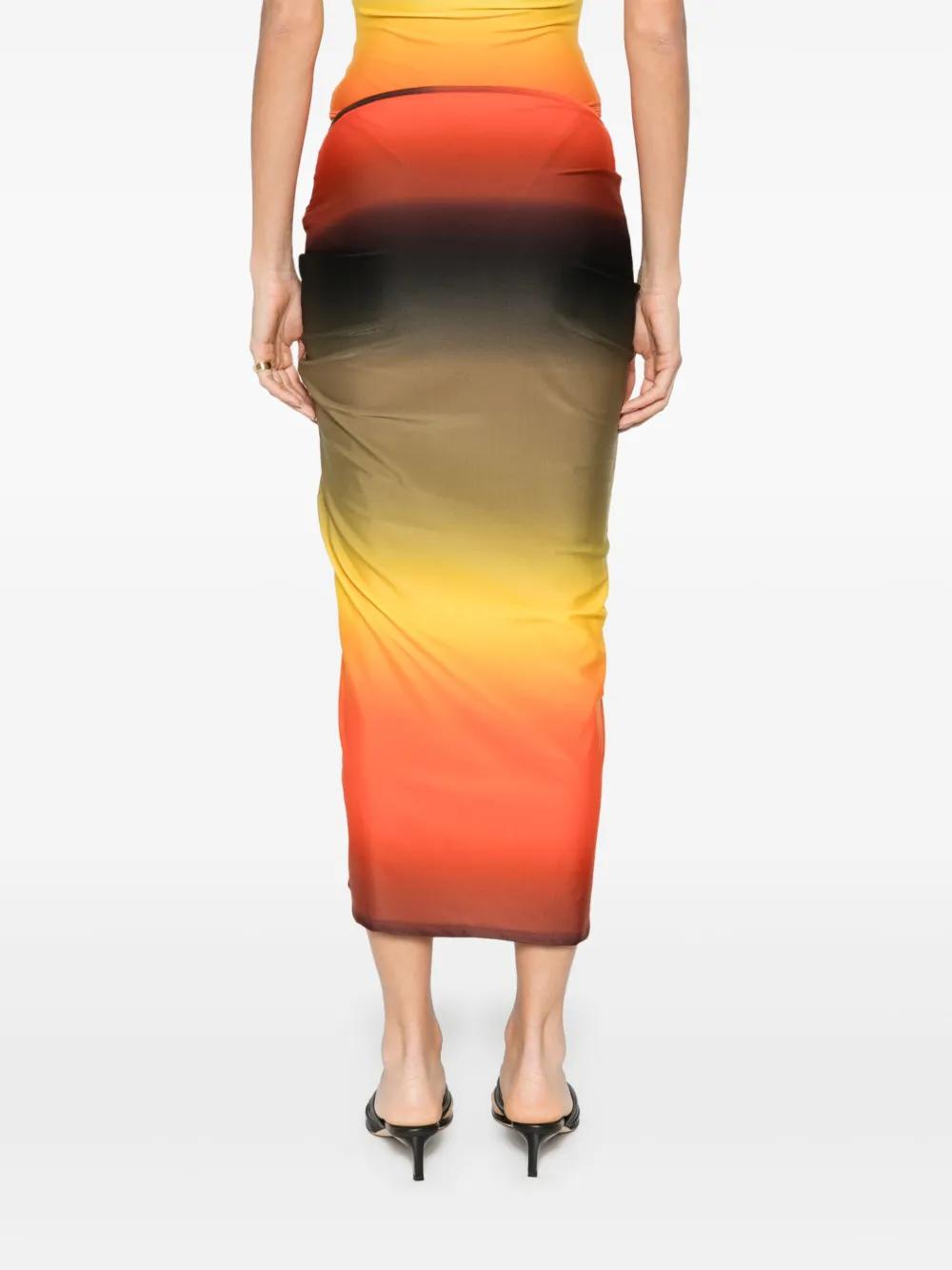 gradient-effect skirt Product Image