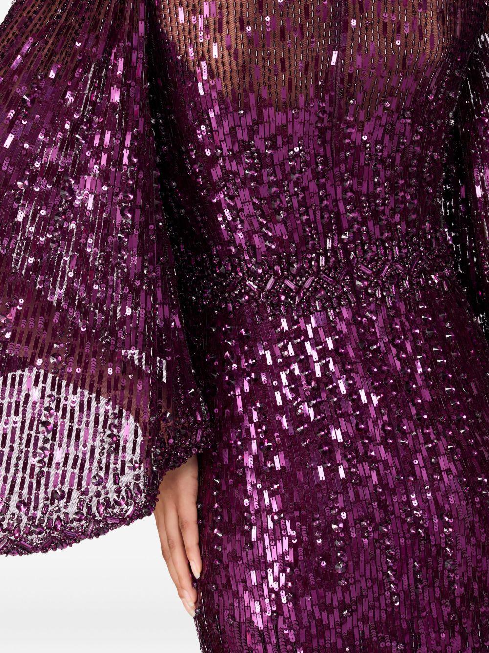 Ines sequin-embellished maxi dress Product Image