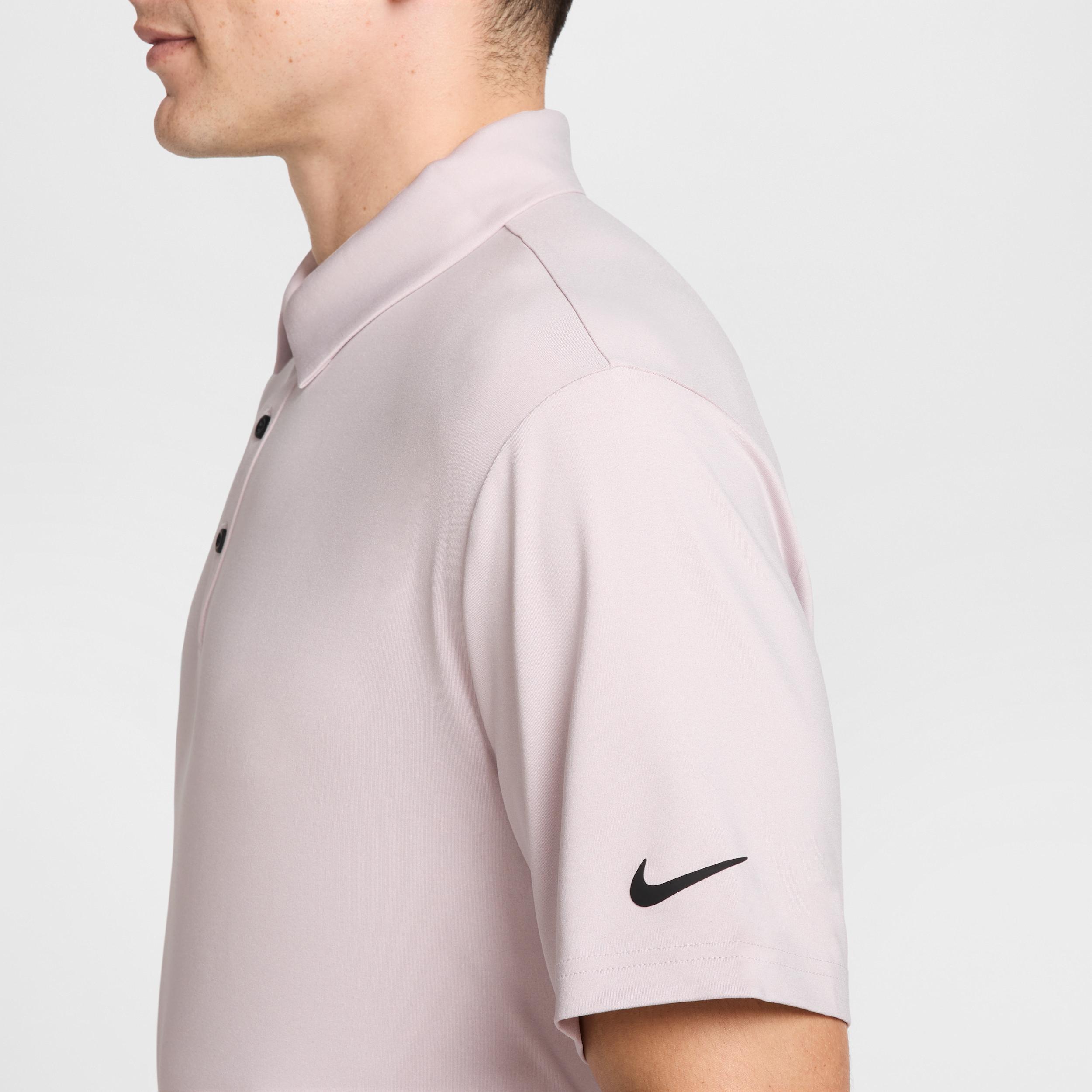 Nike Mens Tour Dri-FIT Heathered Golf Polo | FZ7473-009 Product Image
