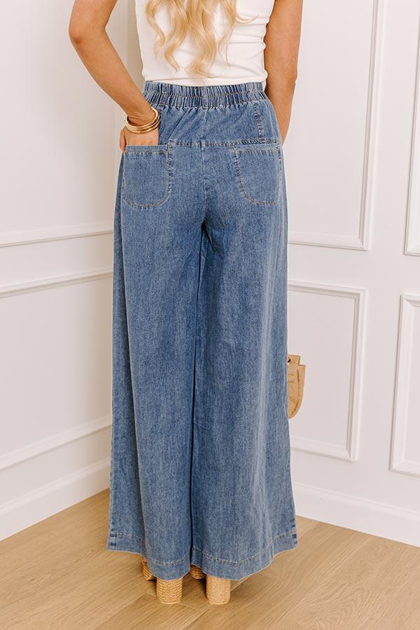 The Carlie High Waist Wide Leg Pants Product Image