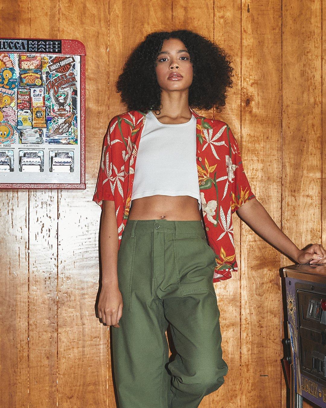 Radiant Shirt - Orange Rust Product Image