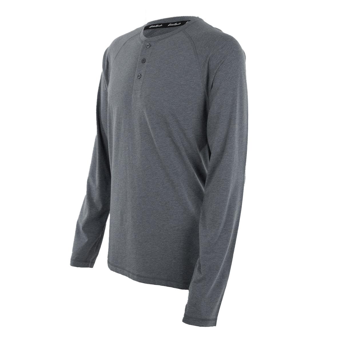 Eddie Bauer Men's Dream Knit Henley Long Sleeve Shirt Product Image