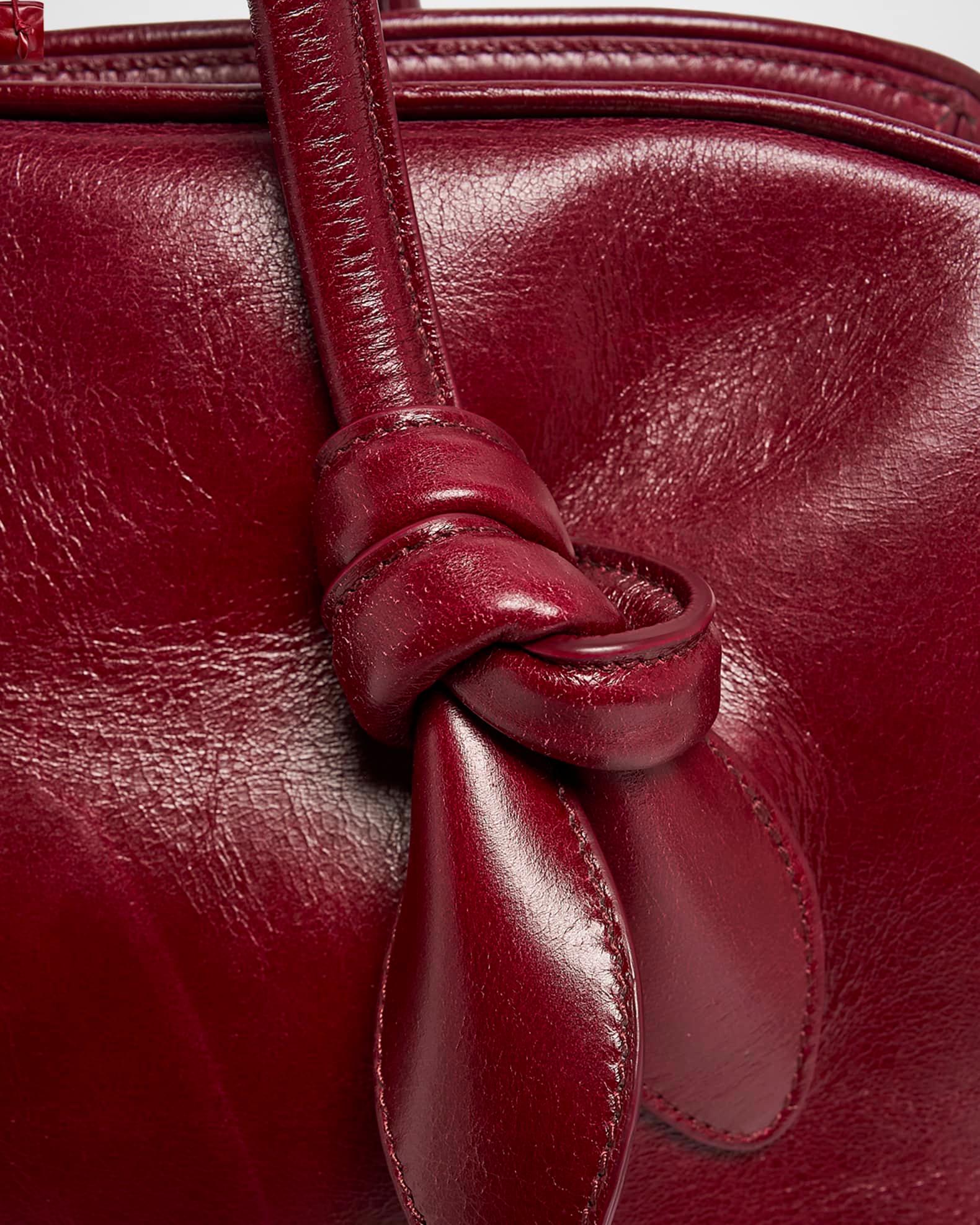 Le Petit Turismo Leather Top Handle Bowling Bag Product Image