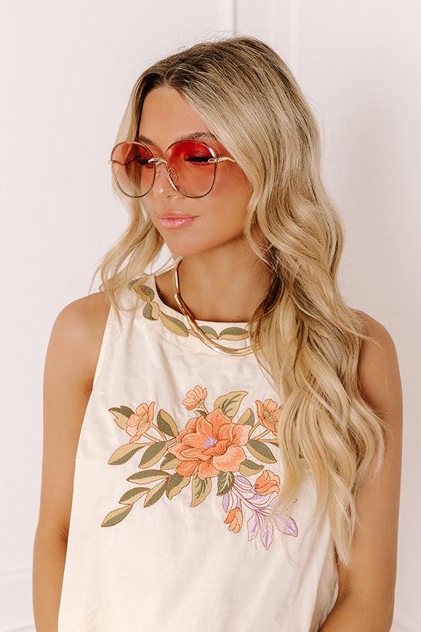 Coastal Views Sunnies in Pink Product Image