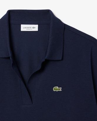 Relaxed Fit Fluid Piqué Polo Shirt Product Image