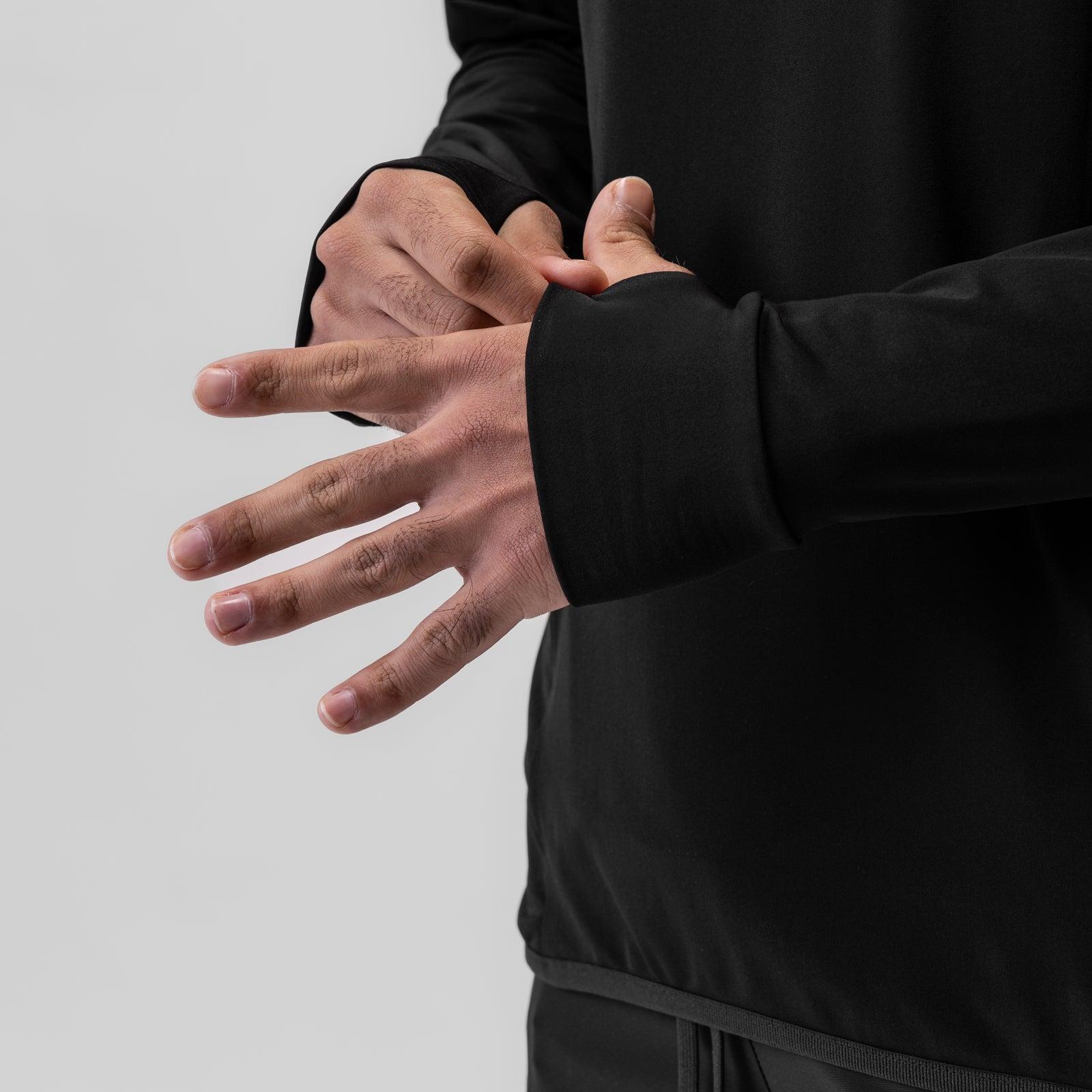 0682. Training Hoodie - Black "Cyber" Product Image