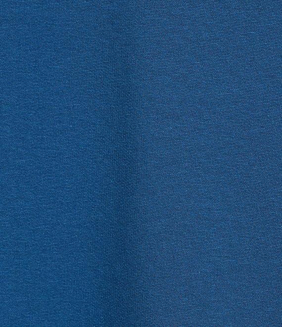 Eileen Fisher Plus Size Organic Cotton Blend Cozy Brushed Terry Round Neck Long Sleeve Box Top Product Image