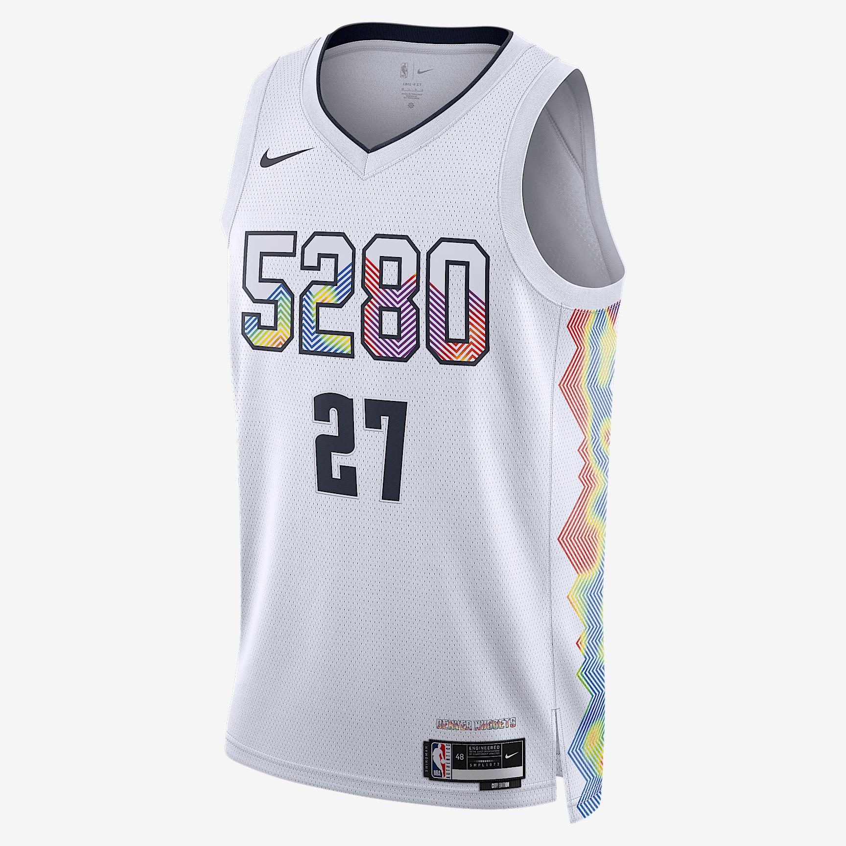 Jamal Murray Denver Nuggets 2024/25 City Edition Men's Nike Dri-FIT NBA Swingman Jersey Product Image