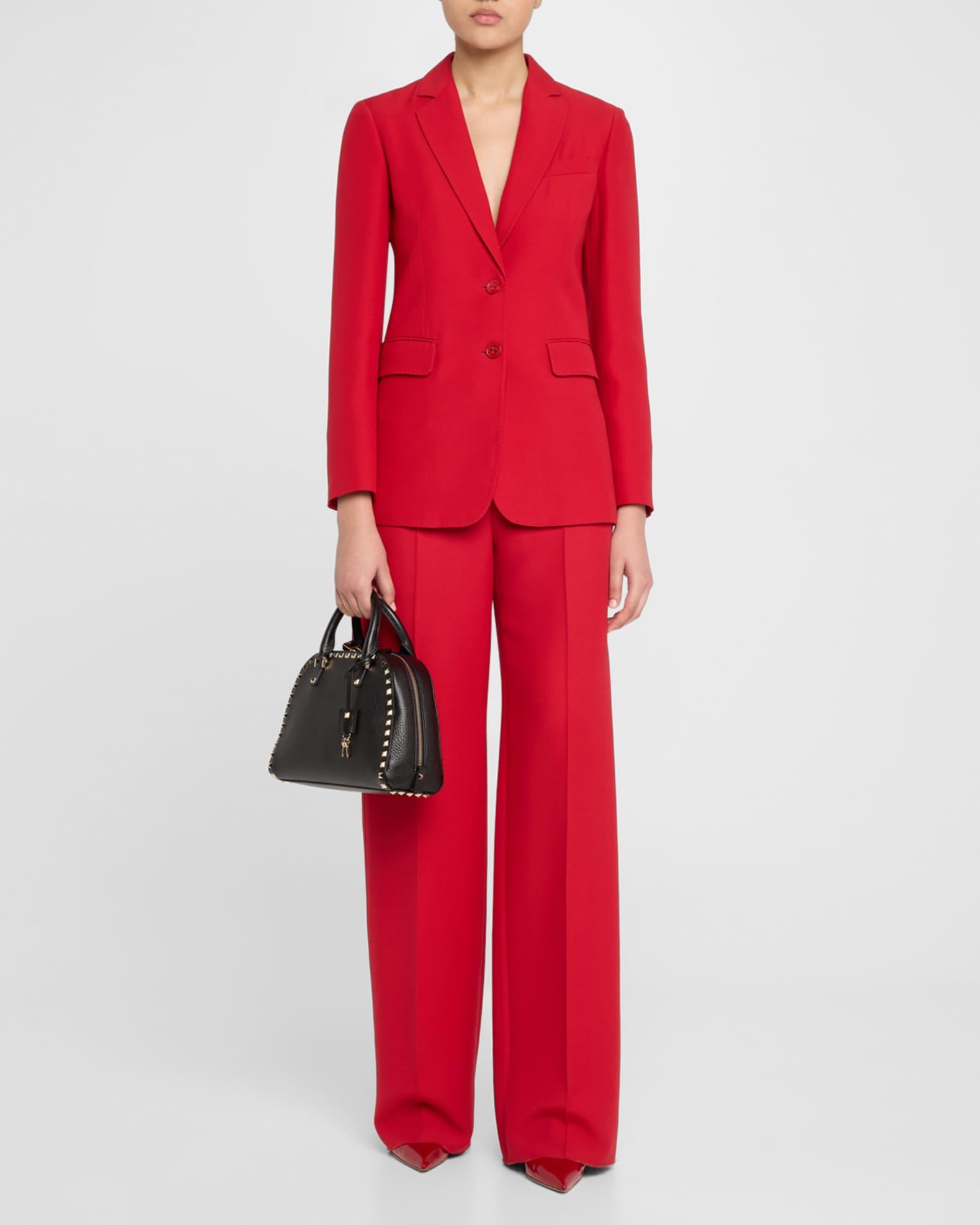 Rockstud Leather Top-Handle Bag Product Image