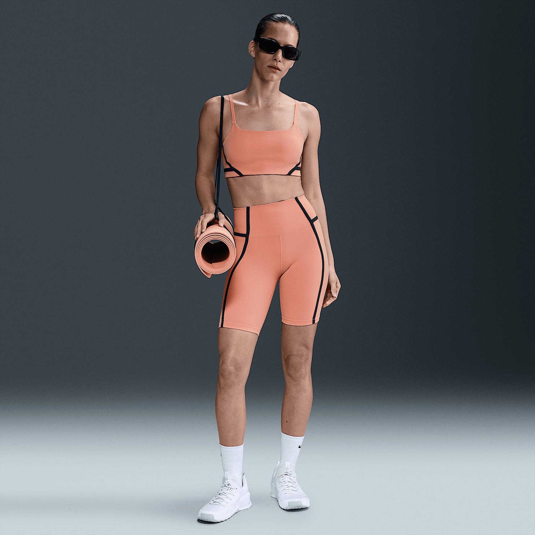 Nike Womens One Convertible Light-Support Lightly Lined Sports Bra | HF5366-844 Product Image